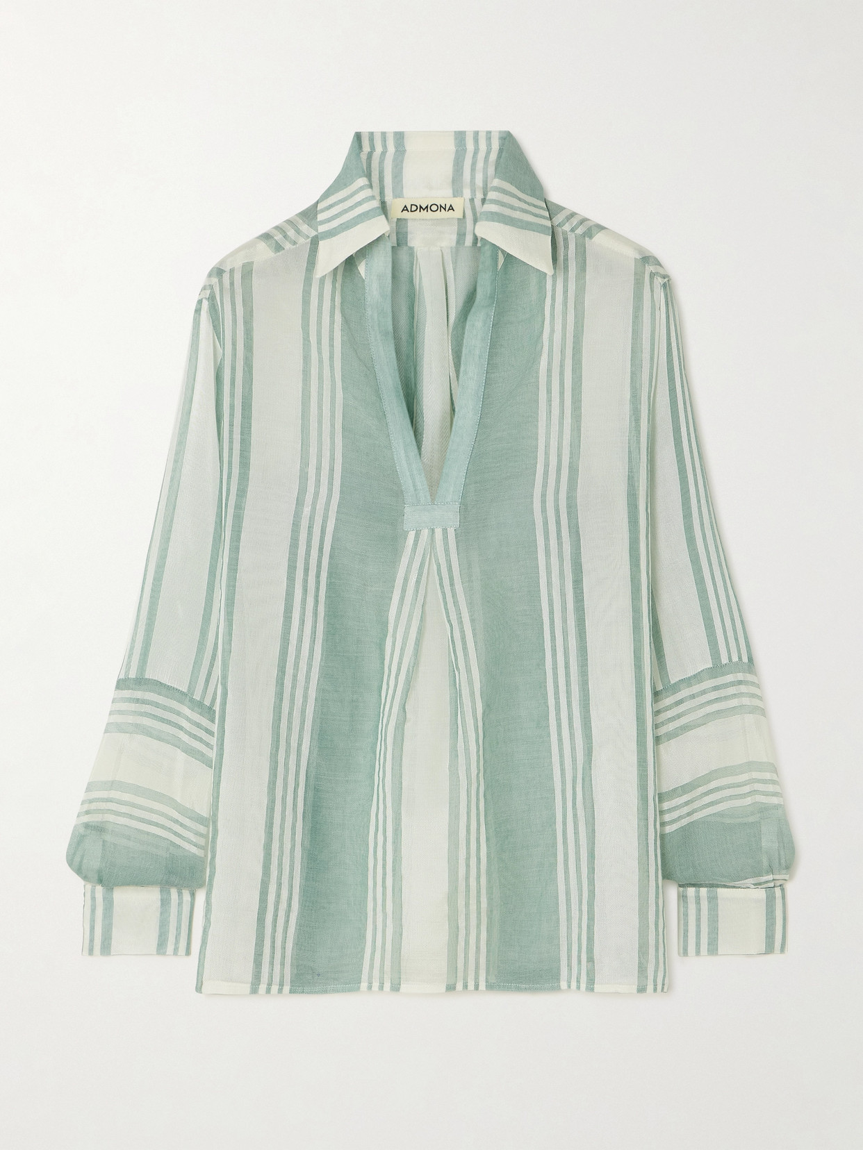 Zaid Striped Gauze Shirt