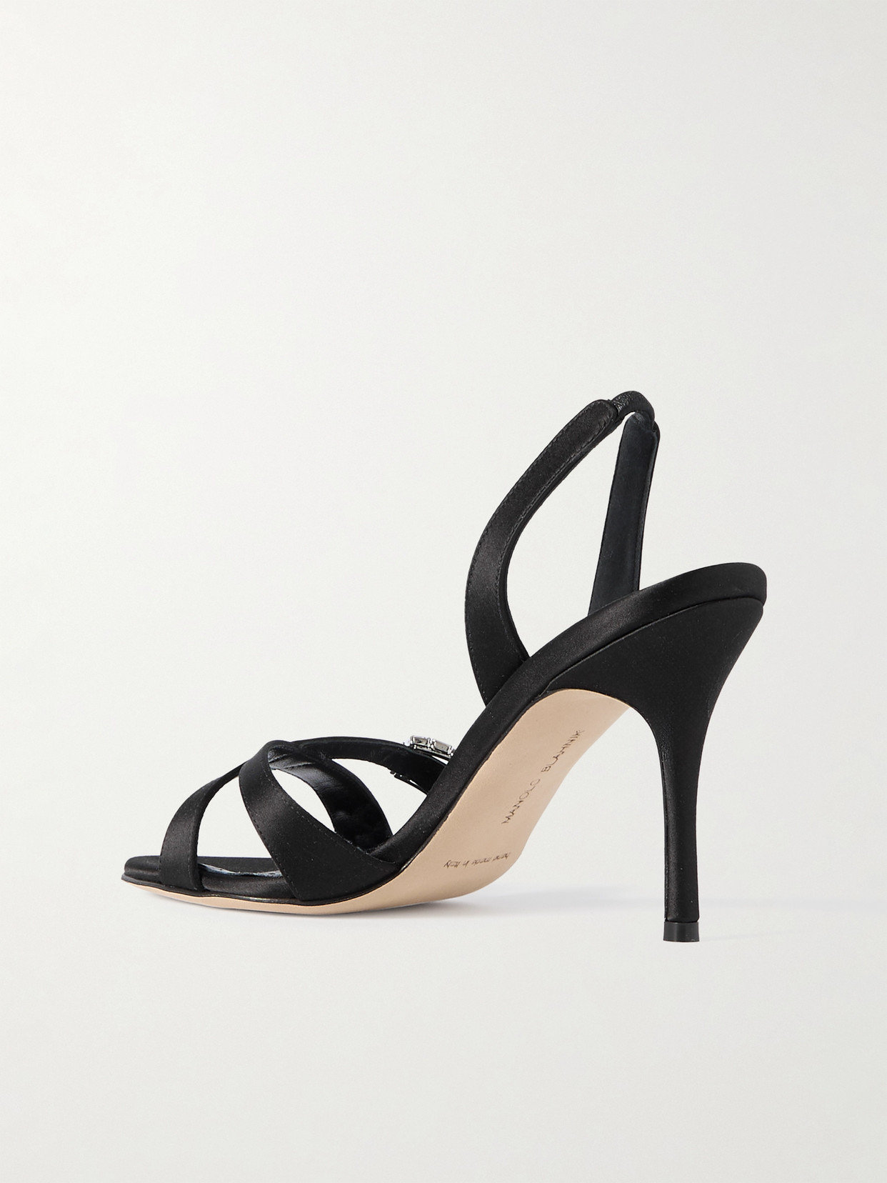 Ramisli 90 Crystal-Embellished Slingback