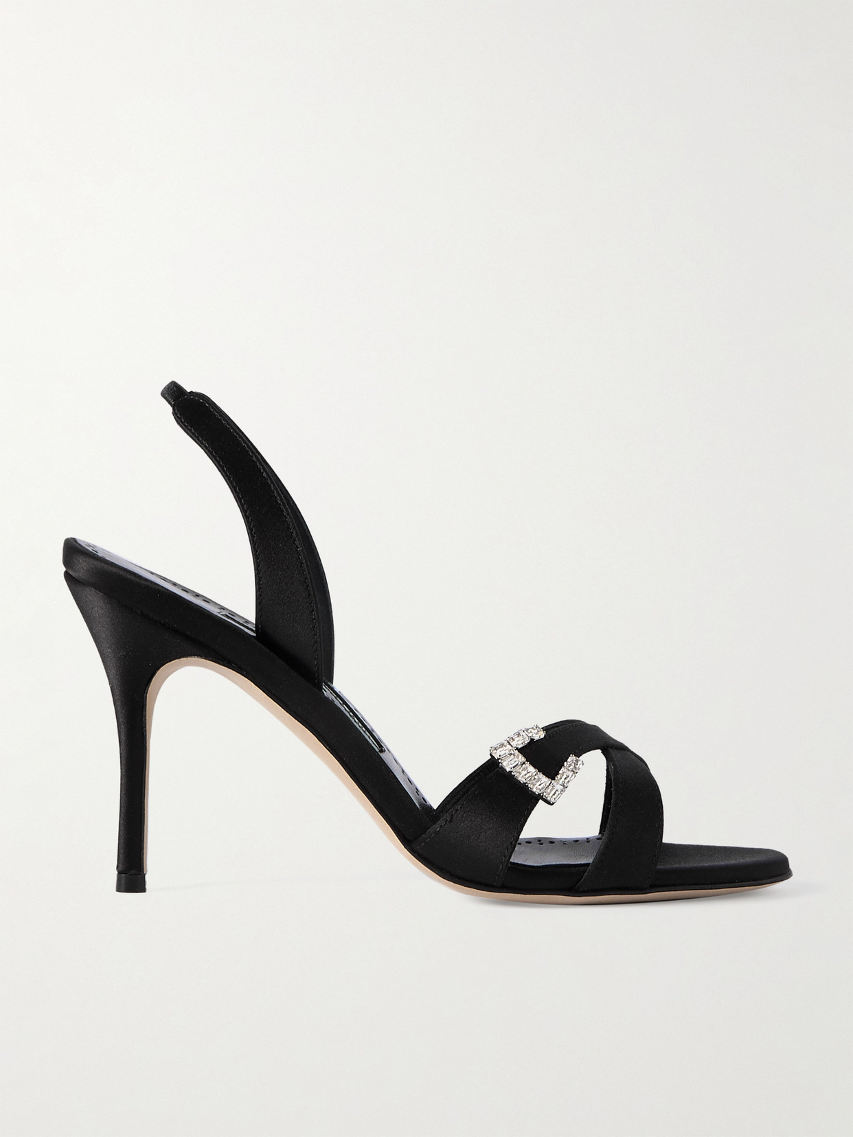Ramisli 90 Crystal-Embellished Slingback