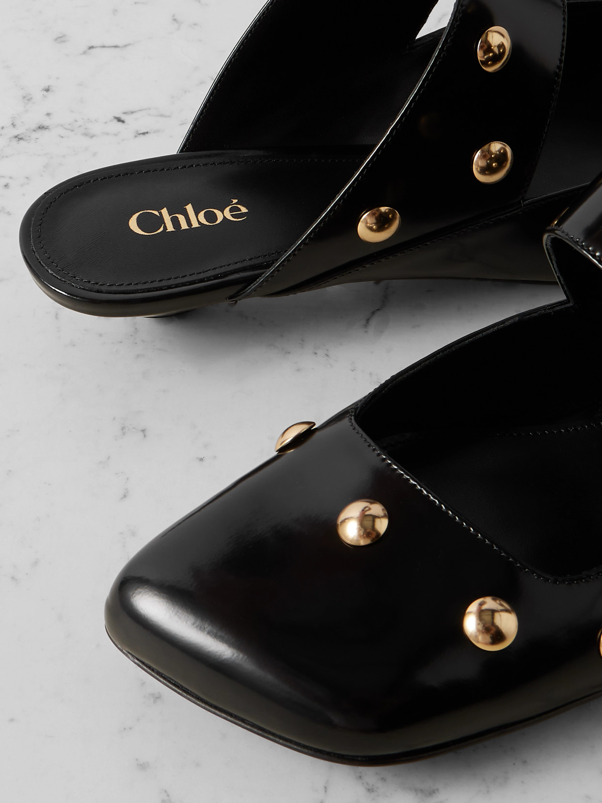 Chloé - Jade Studded Sandals