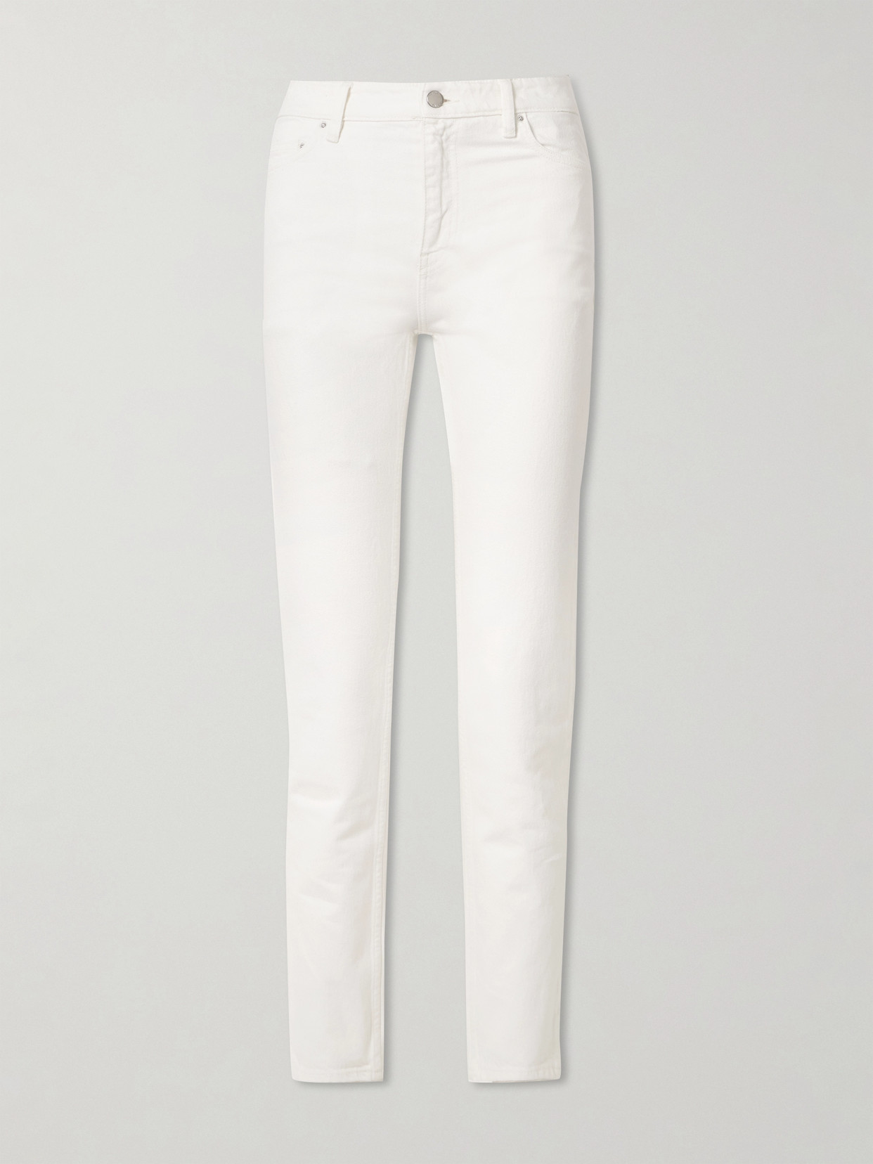 Mid-Rise Slim-Leg Organic Jeans