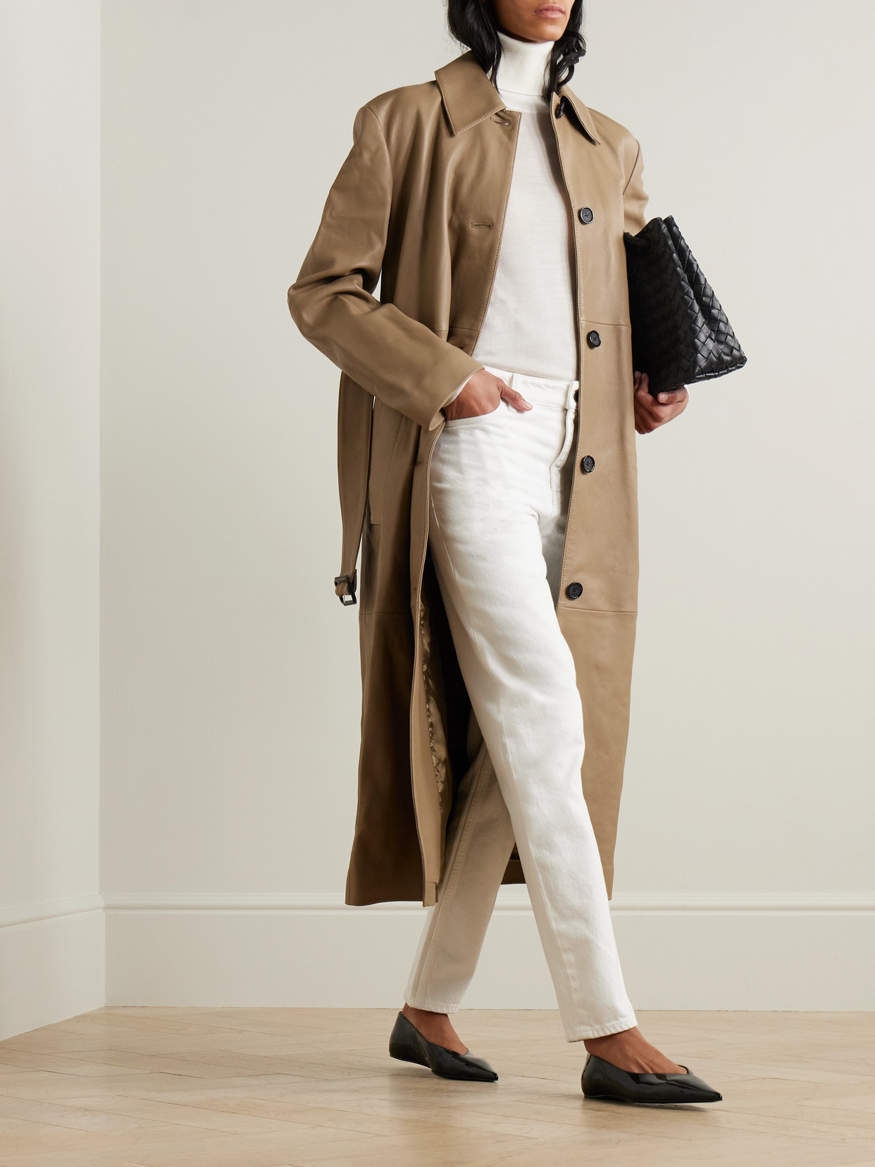 Mid-Rise Slim-Leg Organic Jeans