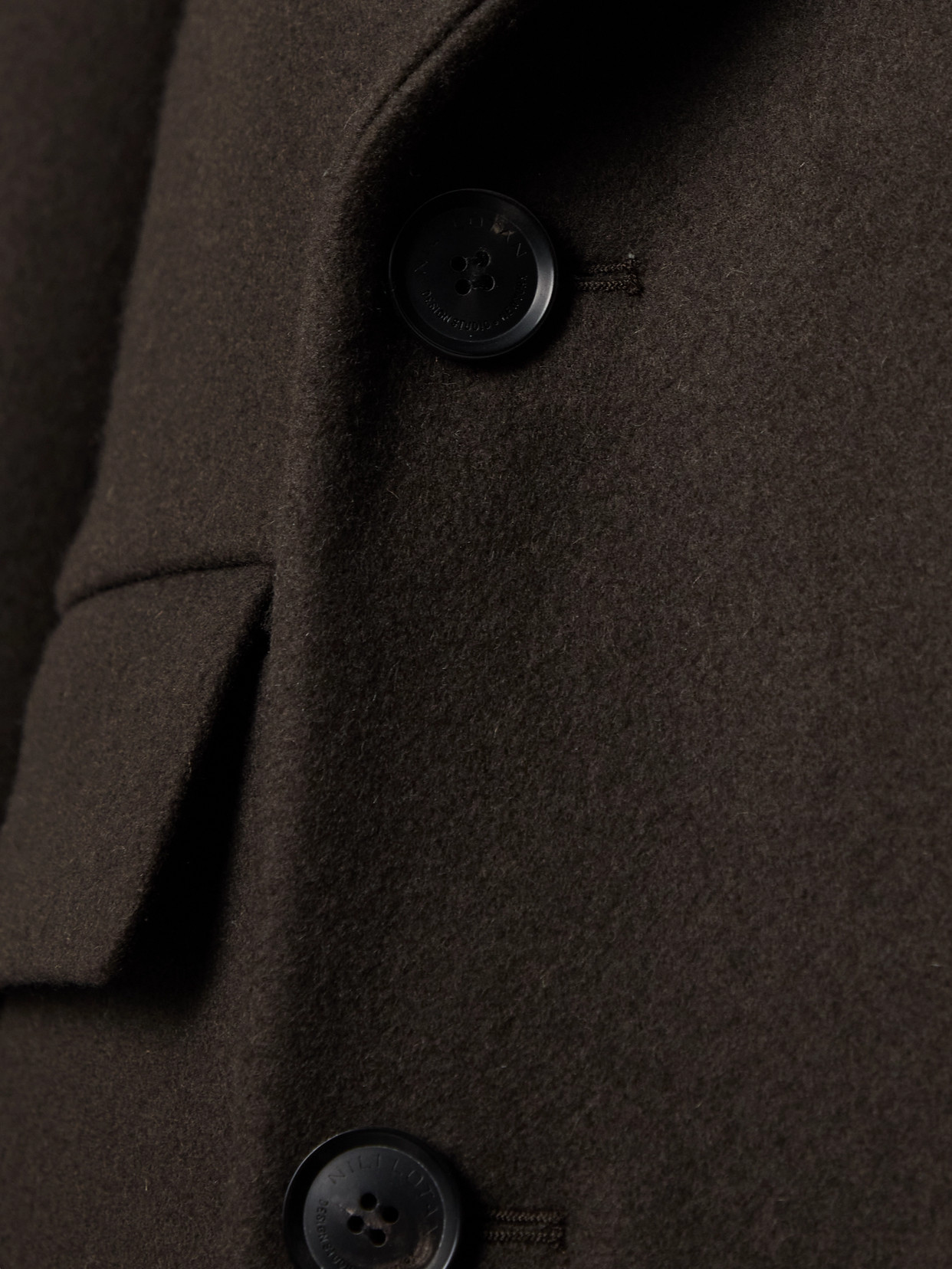 Edmont Double-Breasted Wool-Blend Coat