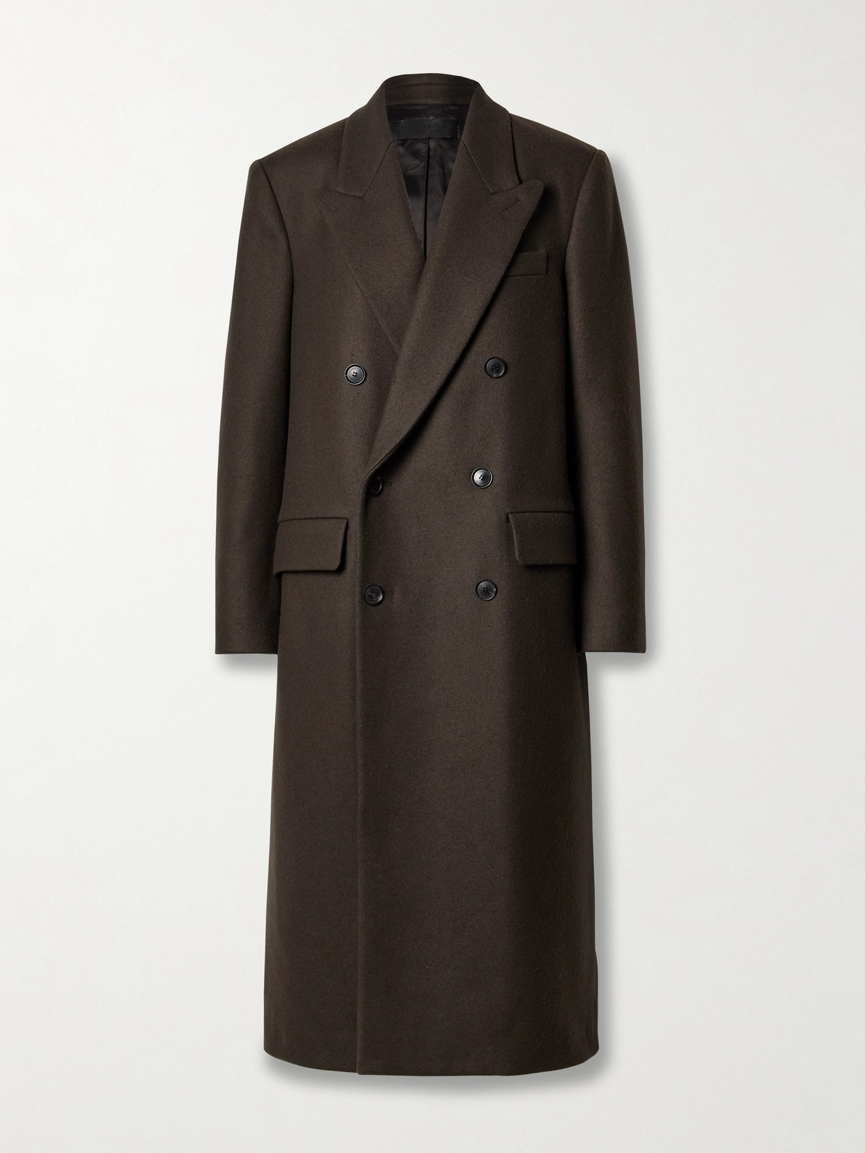 Edmont Double-Breasted Wool-Blend Coat