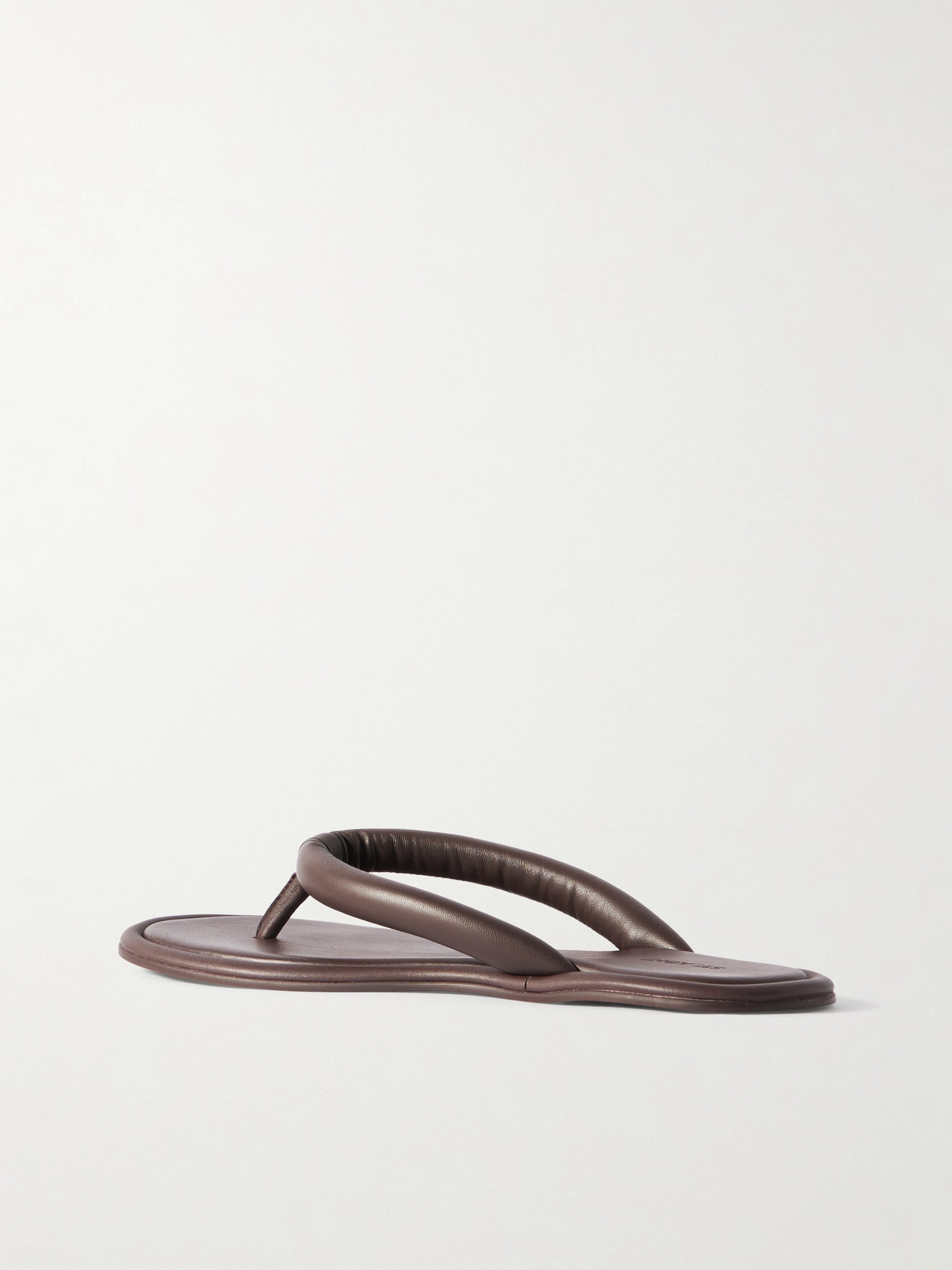 Sumi Padded Leather Flip Flops