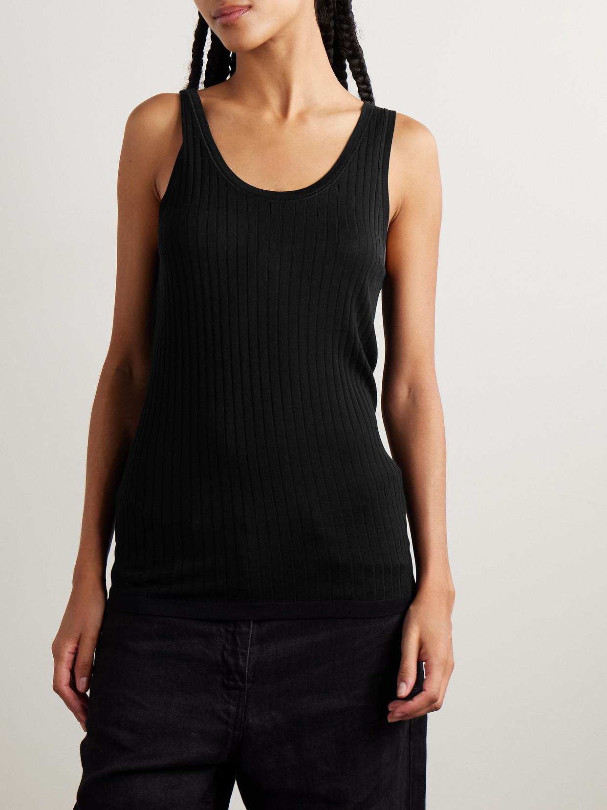 Katara Ribbed-Knit Tank