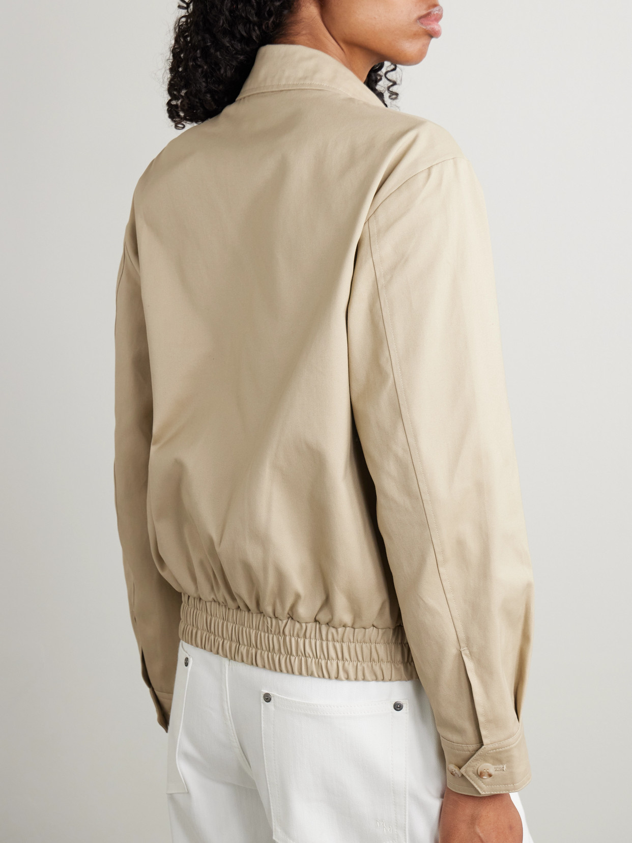 Prep H & W Crest Embroidered Cotton-Twill Jacket