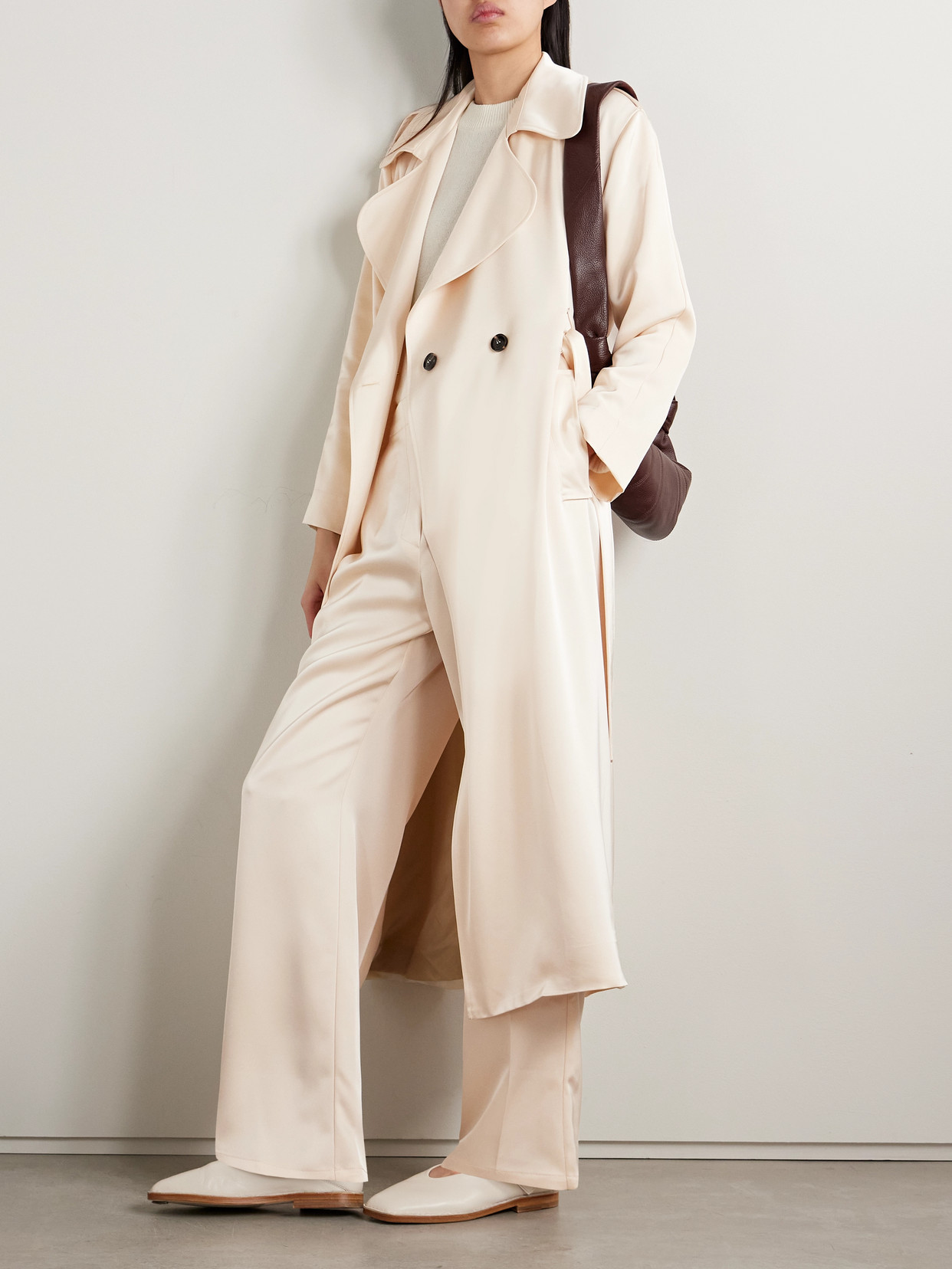Barb Belted Trench Coat