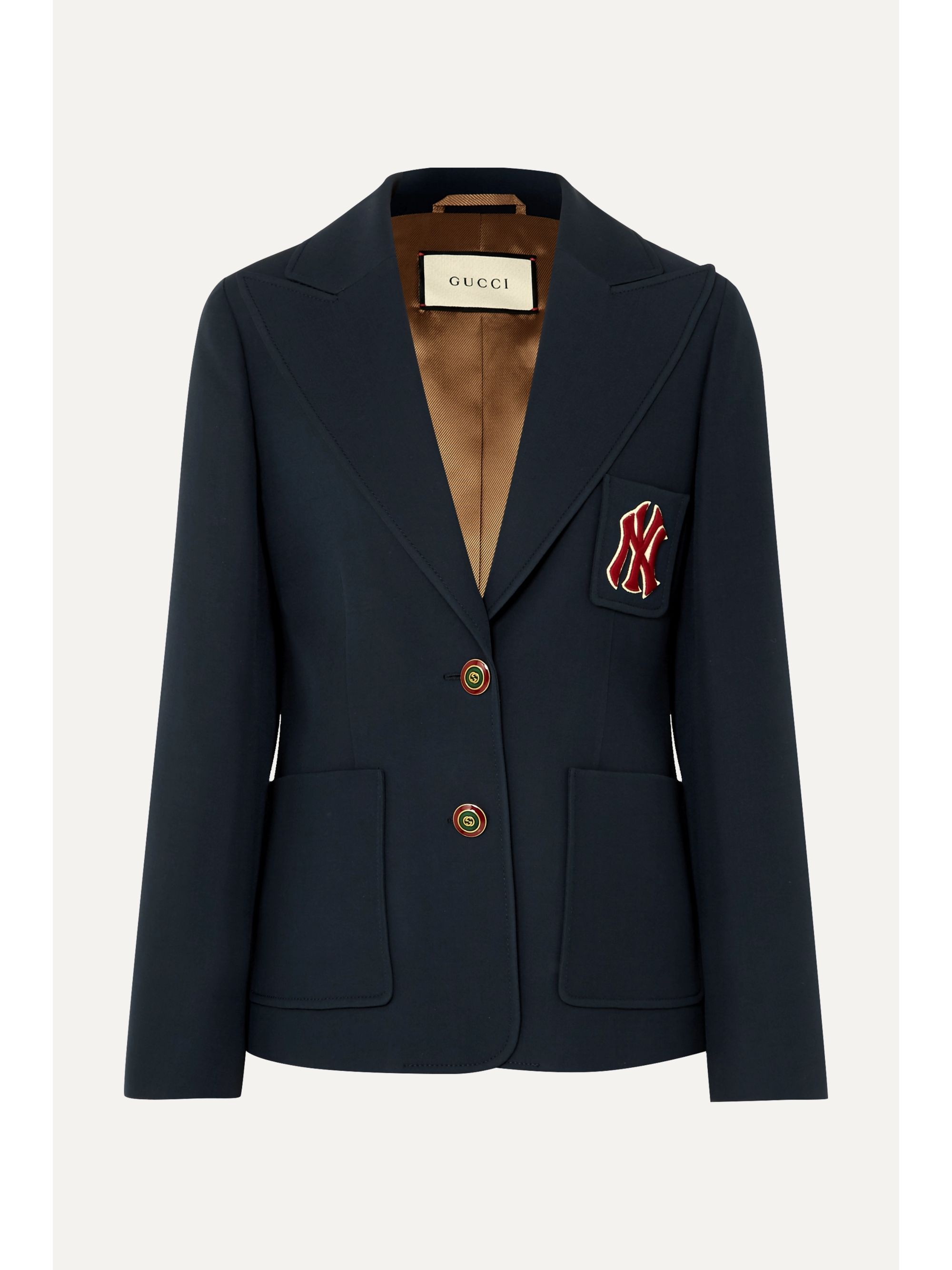 blue gucci blazer