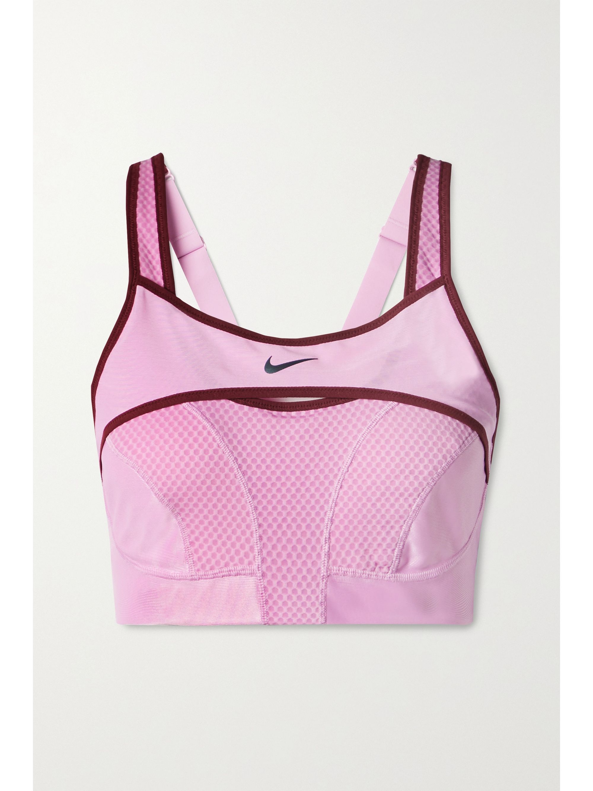 nike alpha bra white