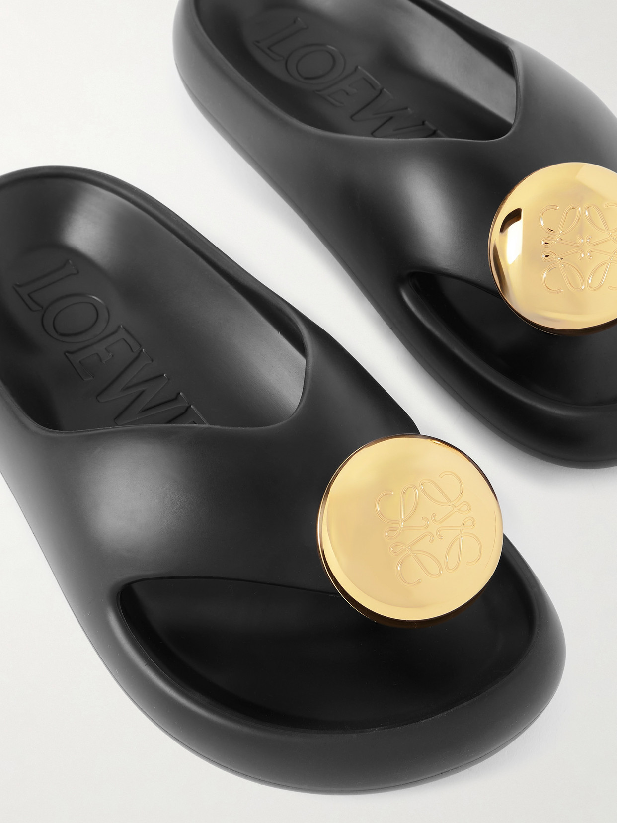 + Paula'S Ibiza Bubble Logo-Detailed Rubber Slides