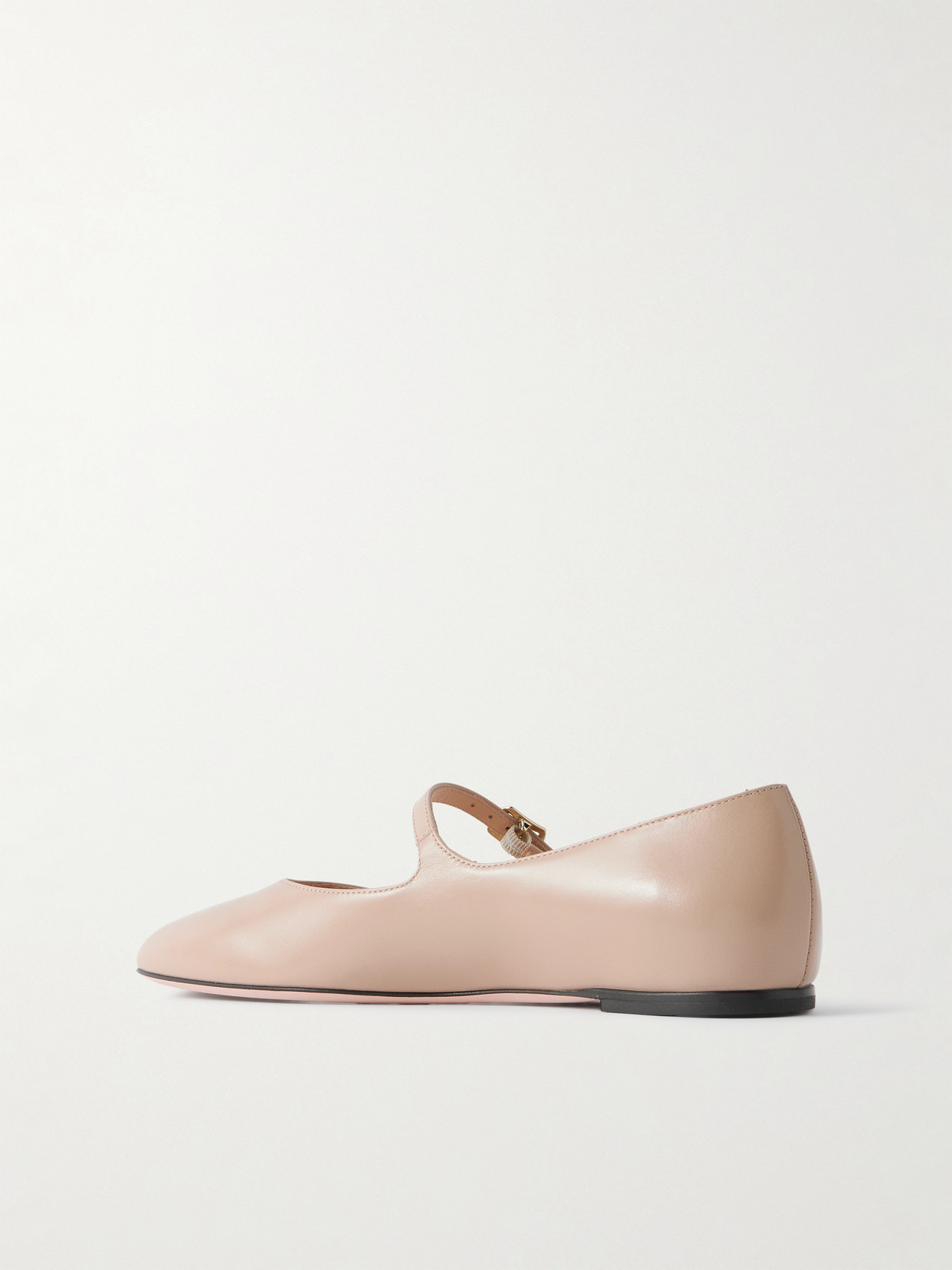 Belkys Leather Mary-Jane Ballet Flats