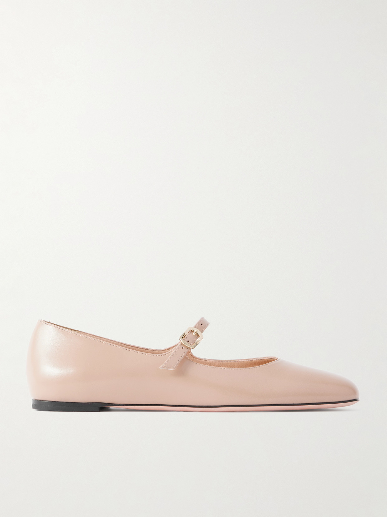 Belkys Leather Mary-Jane Ballet Flats