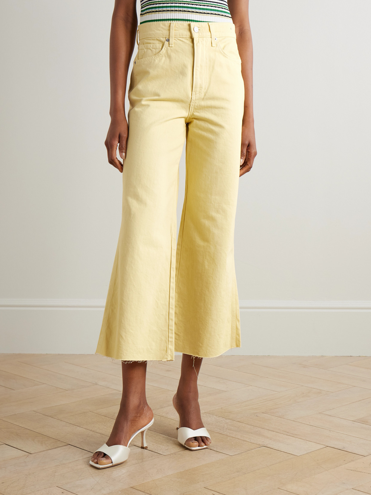 Taylor High-Rise Flared Jeans
