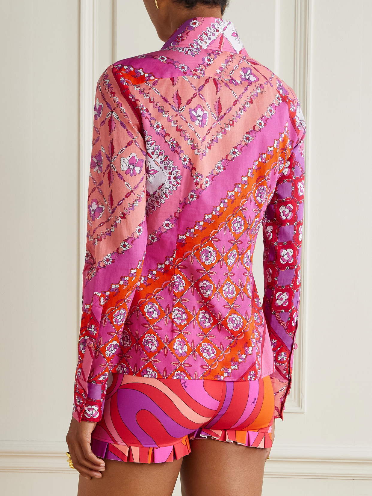 Pucci - Printed Cotton-Muslin Shirt