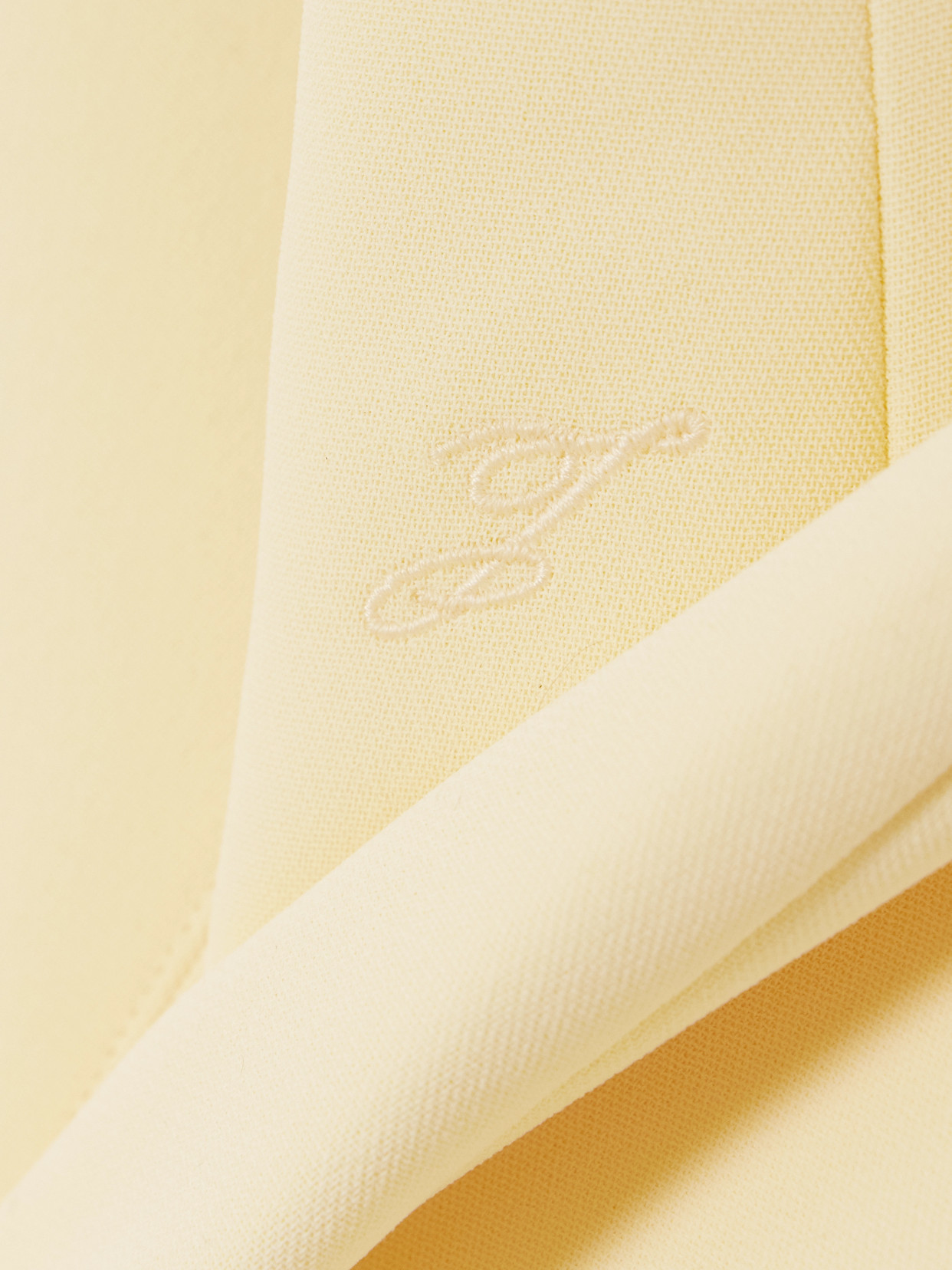 Triangle Paneled Crepe Midi