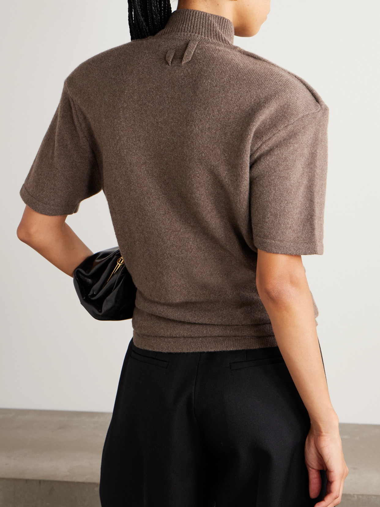 Castagna Wool And Cashmere-Blend Turtleneck Sweater
