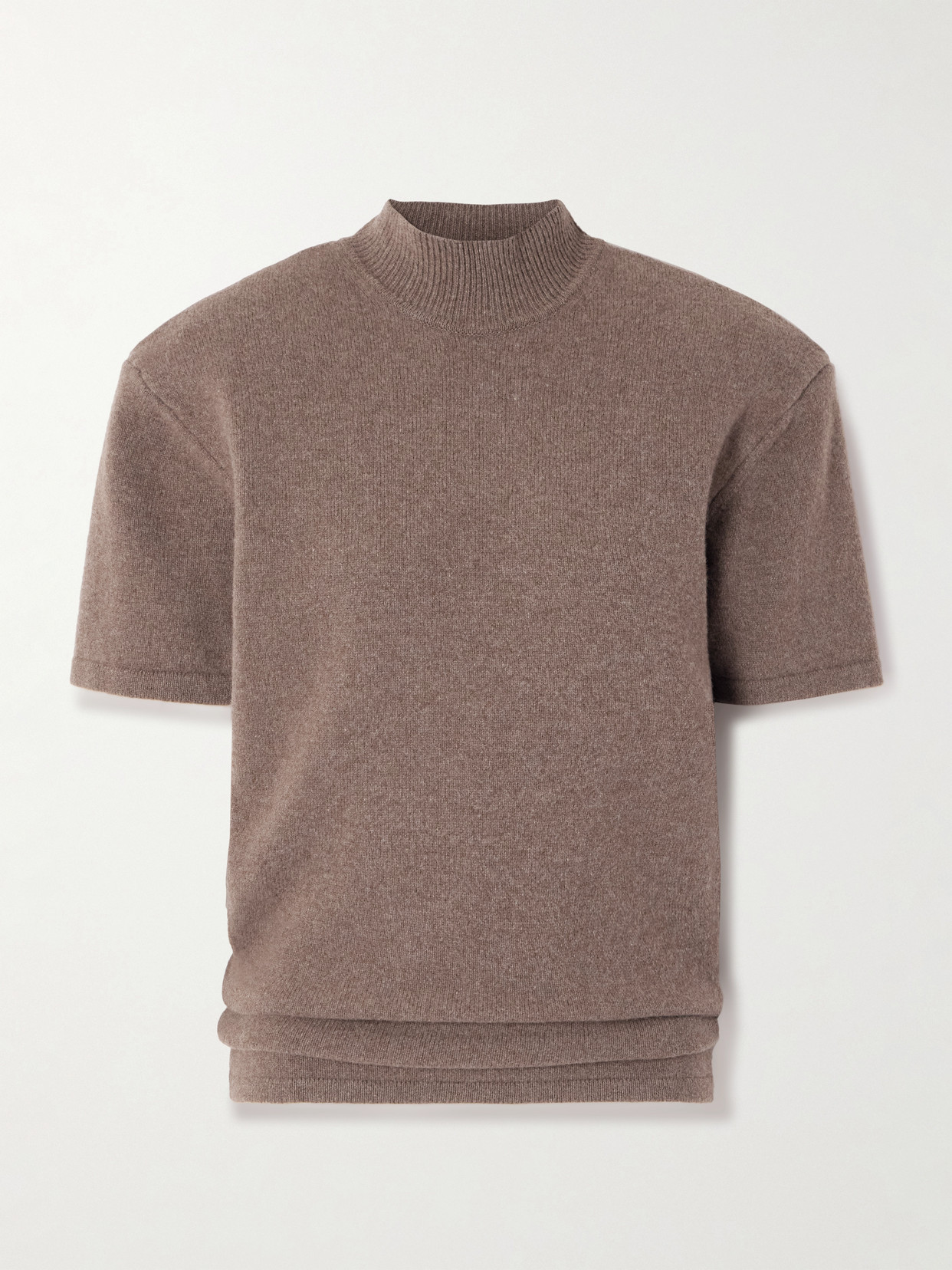Castagna Wool And Cashmere-Blend Turtleneck Sweater