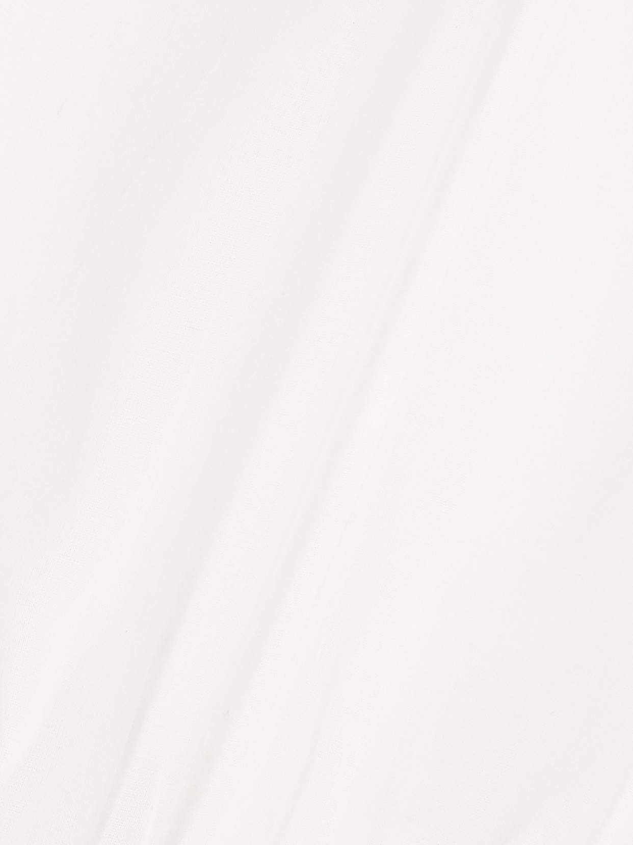 Camille Cropped Lace-Trimmed Shirred Cotton-Poplin Top