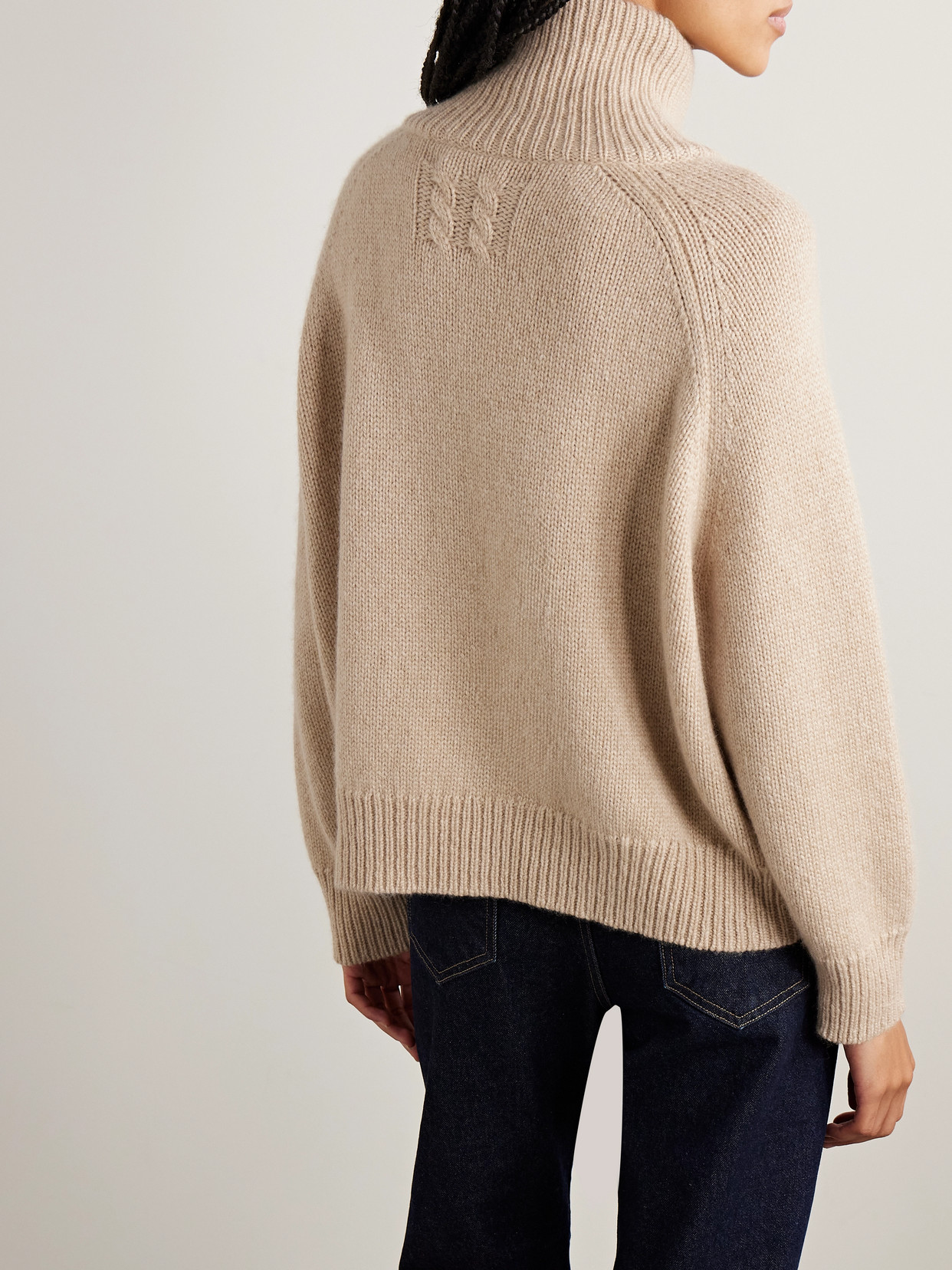 Raelynn Cashmere Turtleneck Sweater
