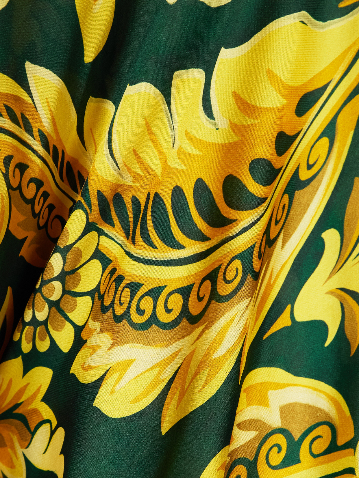 Printed Silk Blouse