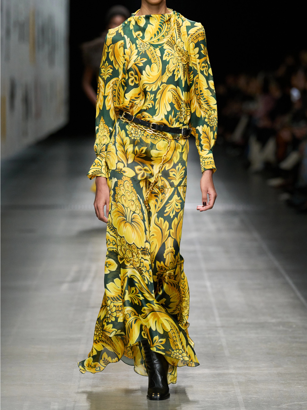 Printed Silk Blouse