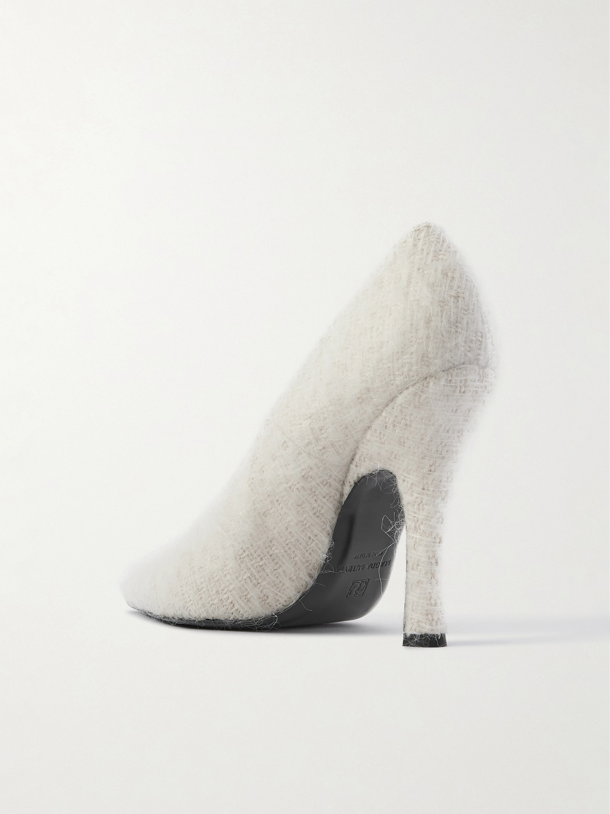 Brushed-Knit Pumps
