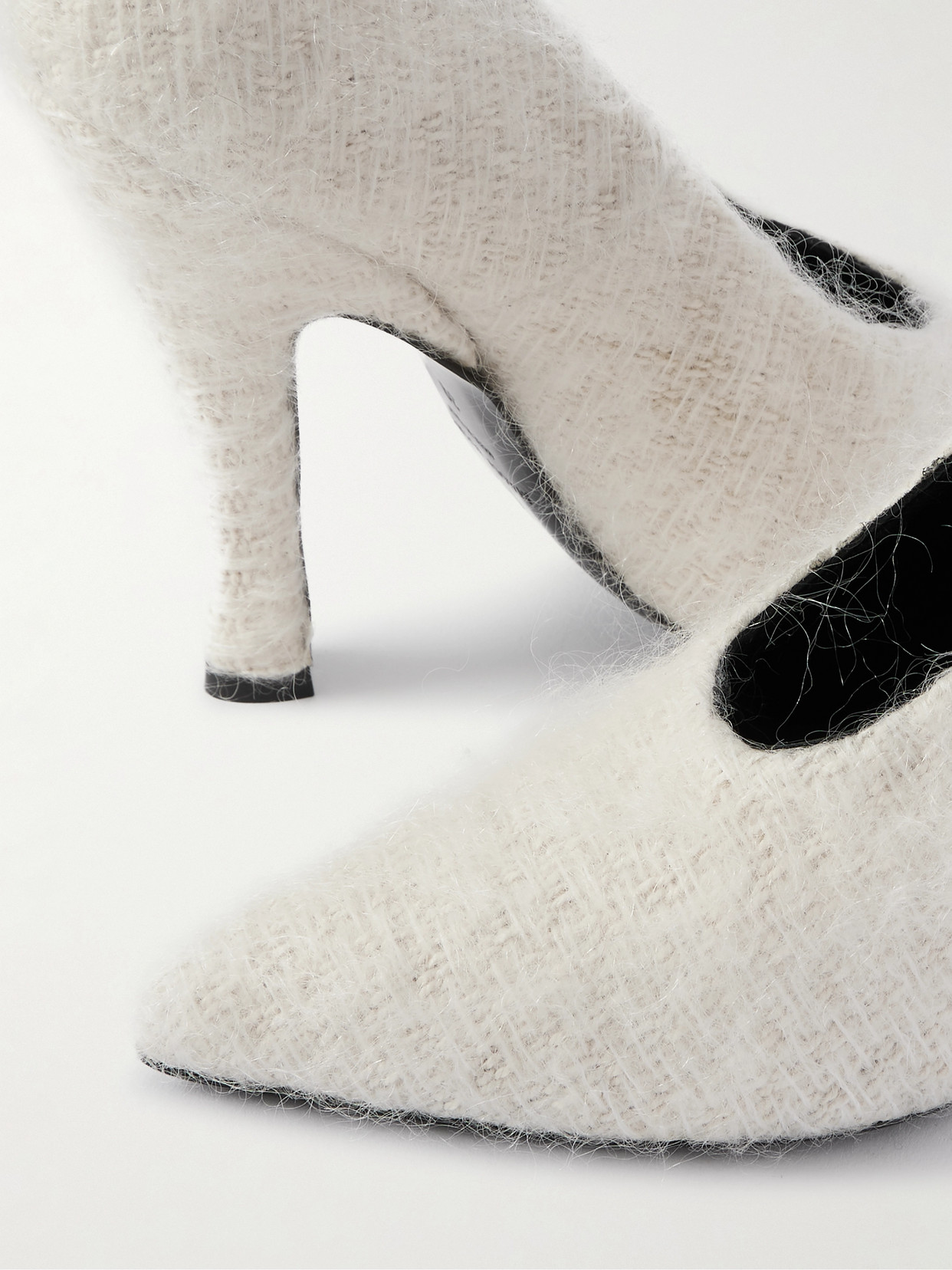 Brushed-Knit Pumps