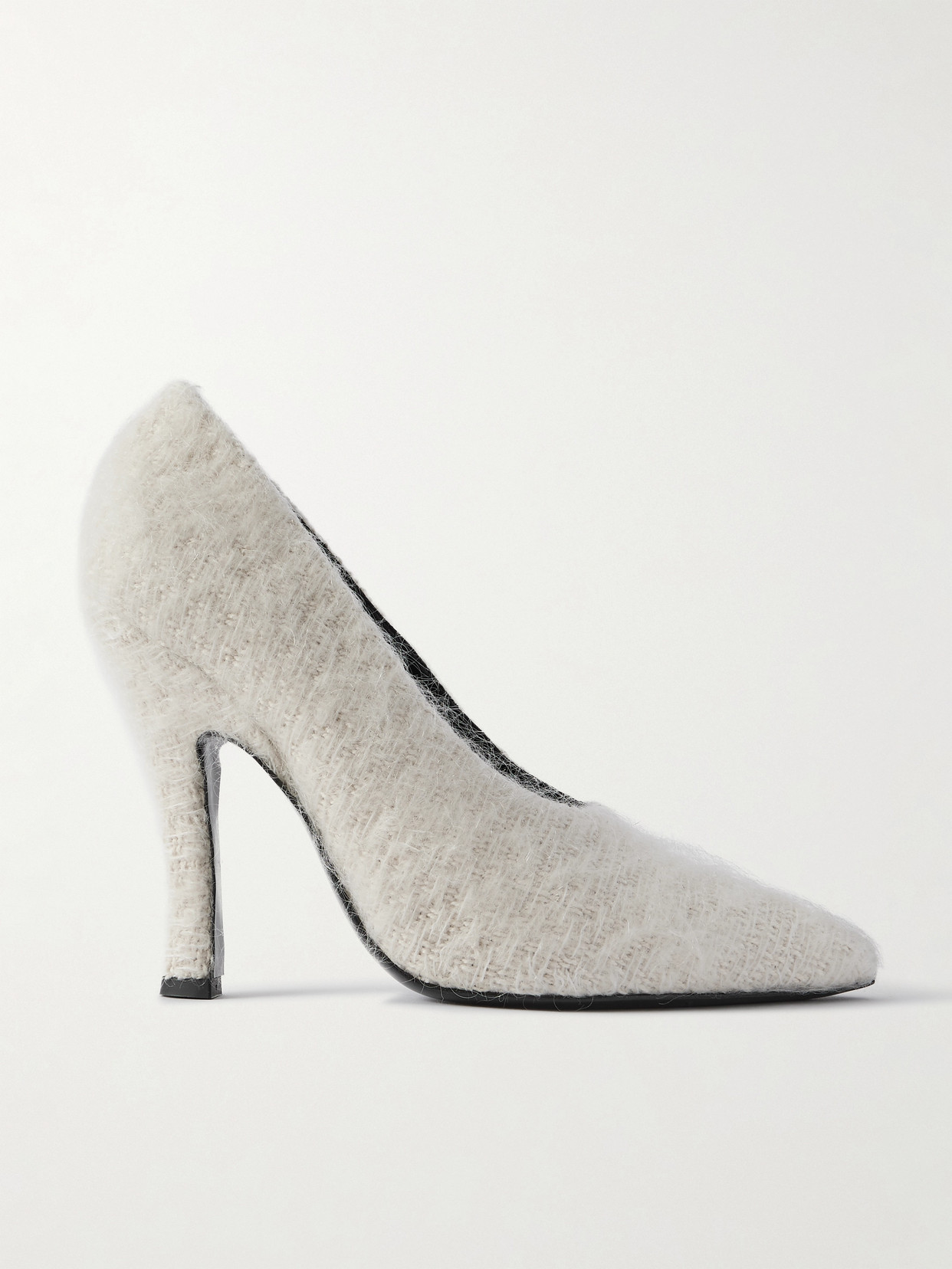 Brushed-Knit Pumps