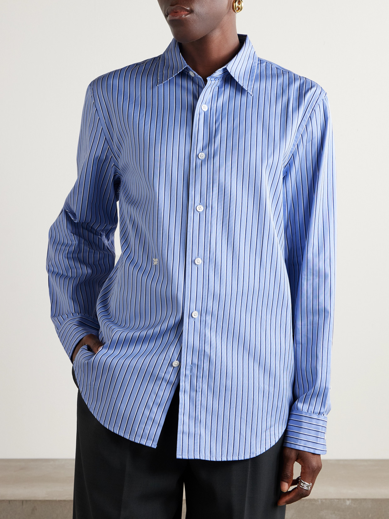 Aimé Leon Dore - Striped Cotton-Poplin Shirt