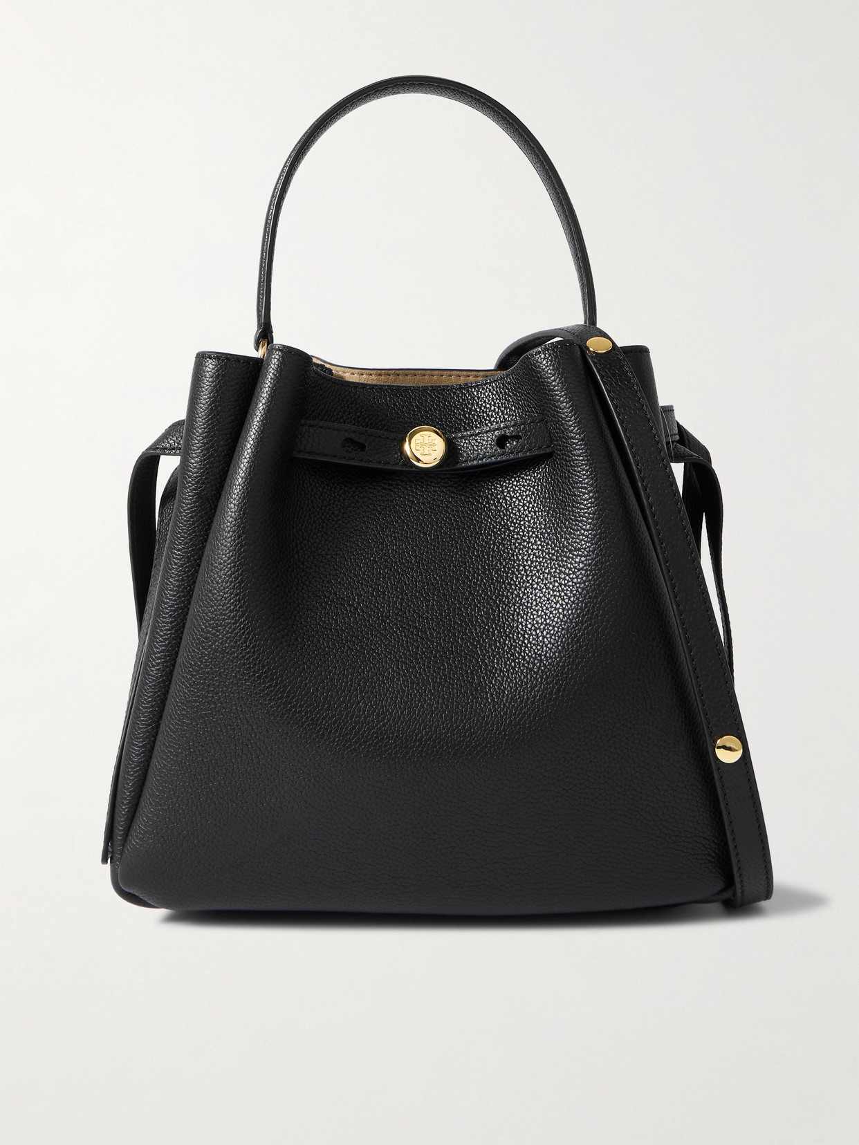 Romy Textured-Leather Shoulder Bag