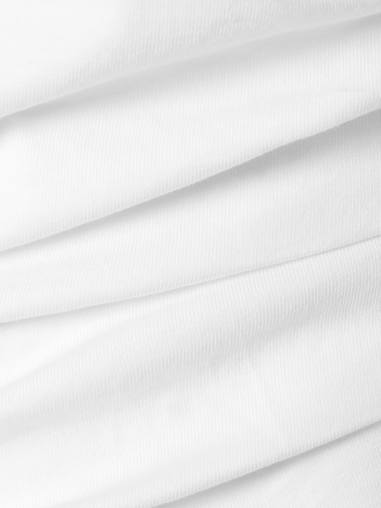 Henray Off-The-Shoulder Draped Cotton-Jersey Top