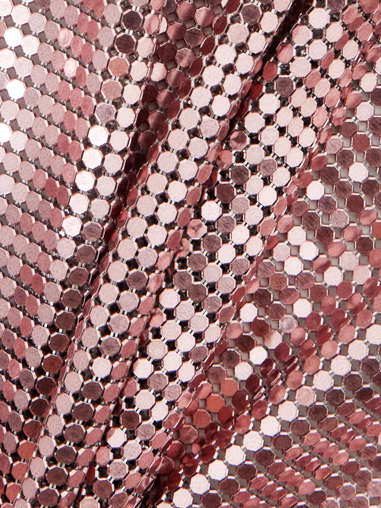 Pleated Chainmail Blouse