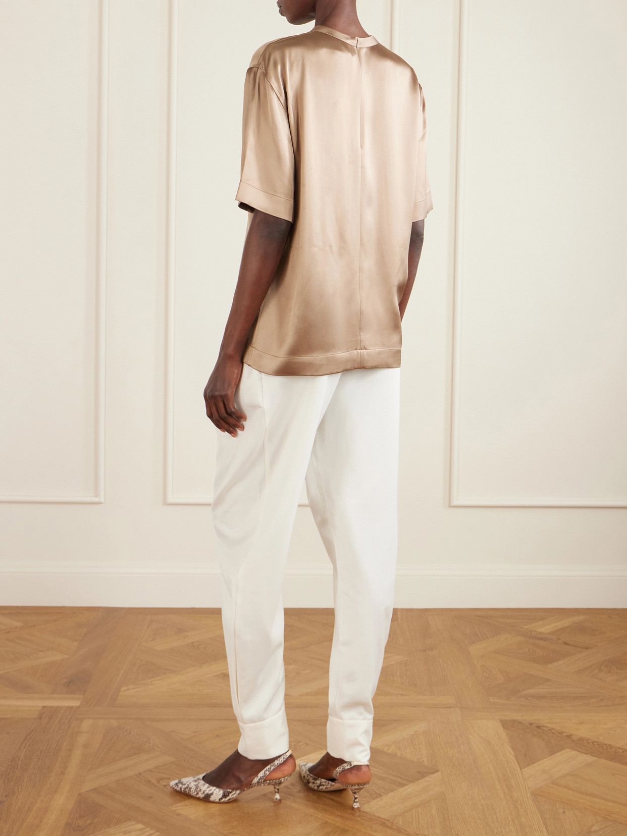 Satin T-Shirt