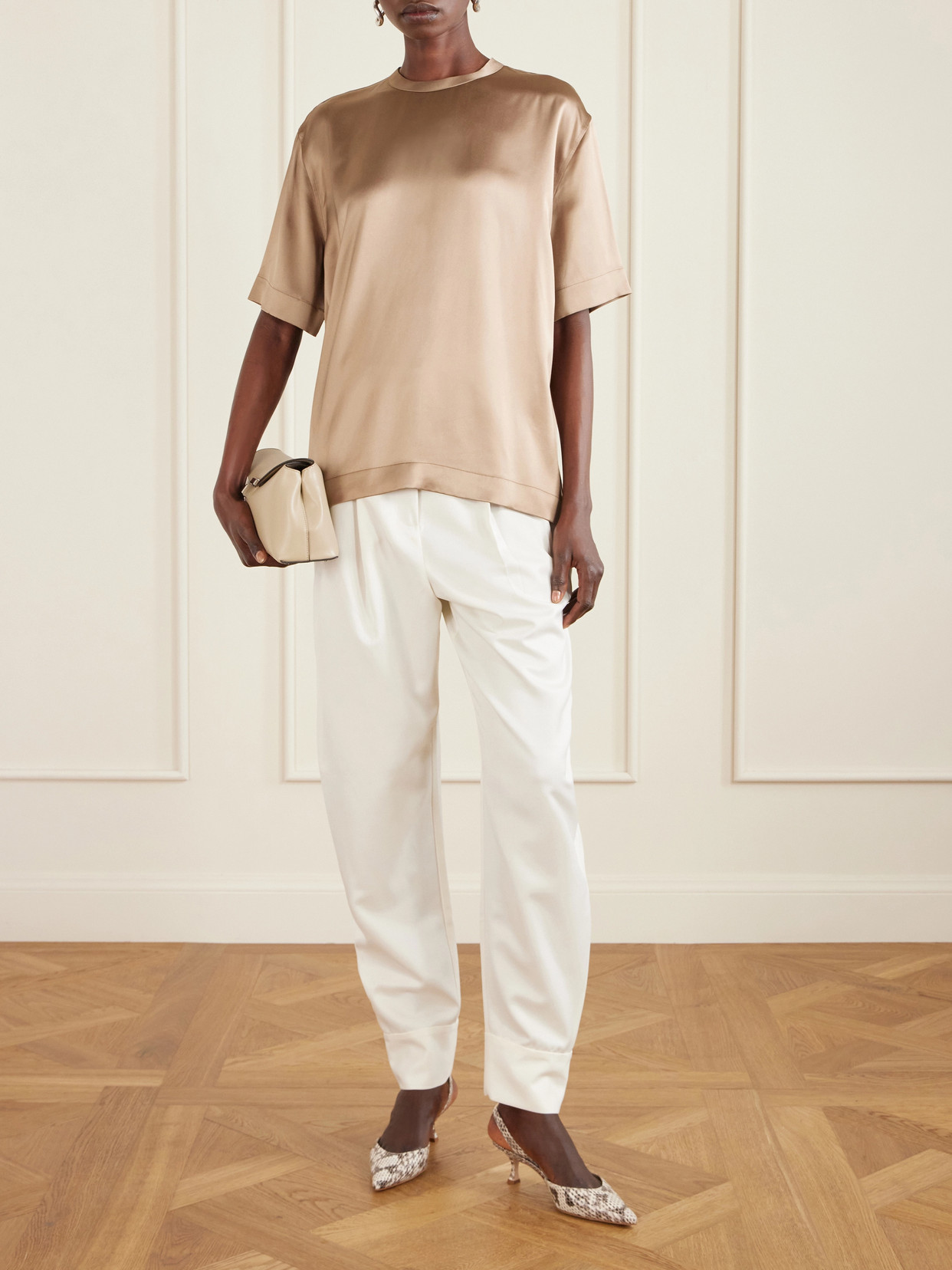Satin T-Shirt