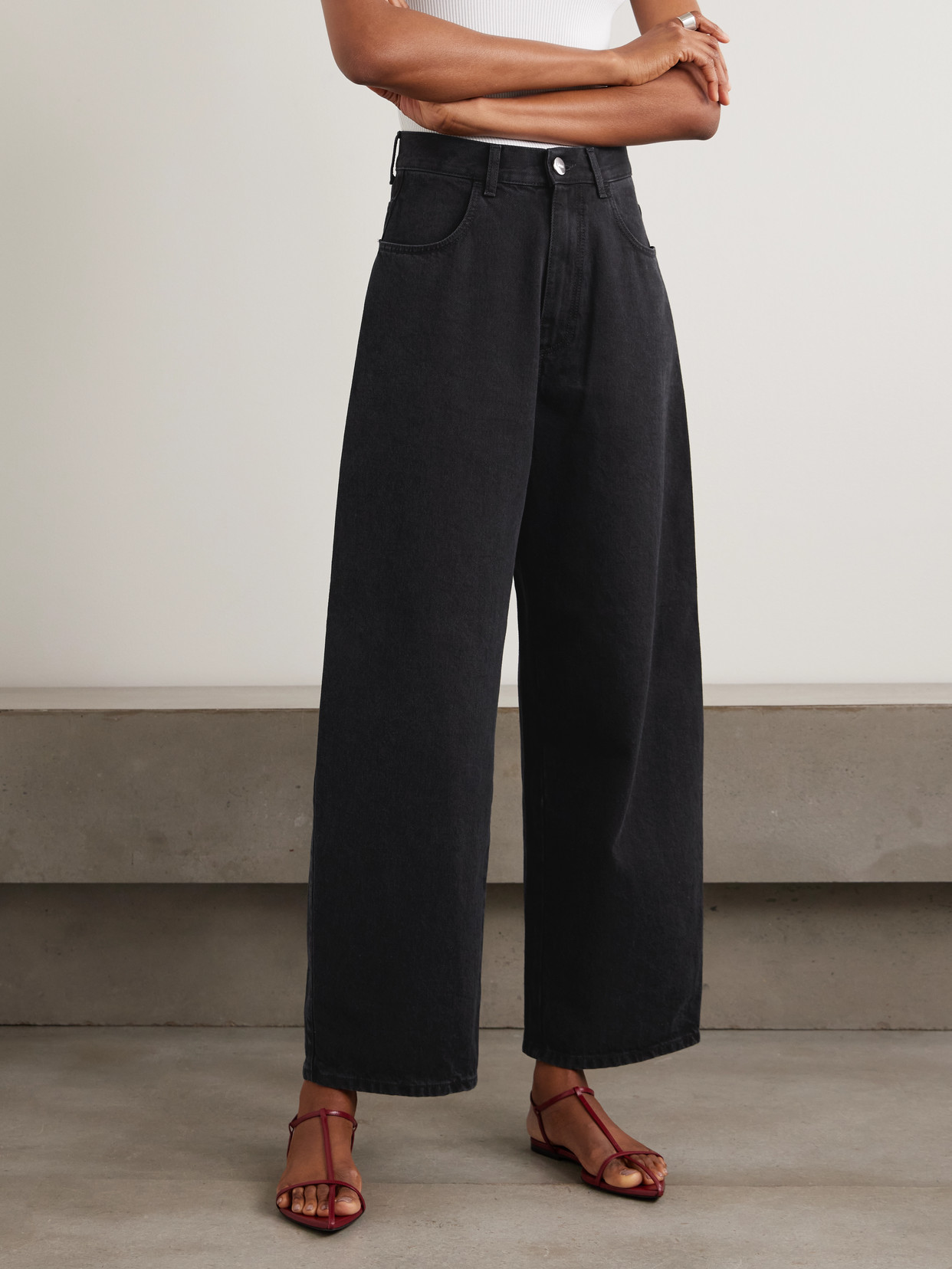 Róhe - High-Rise Wide- Leg