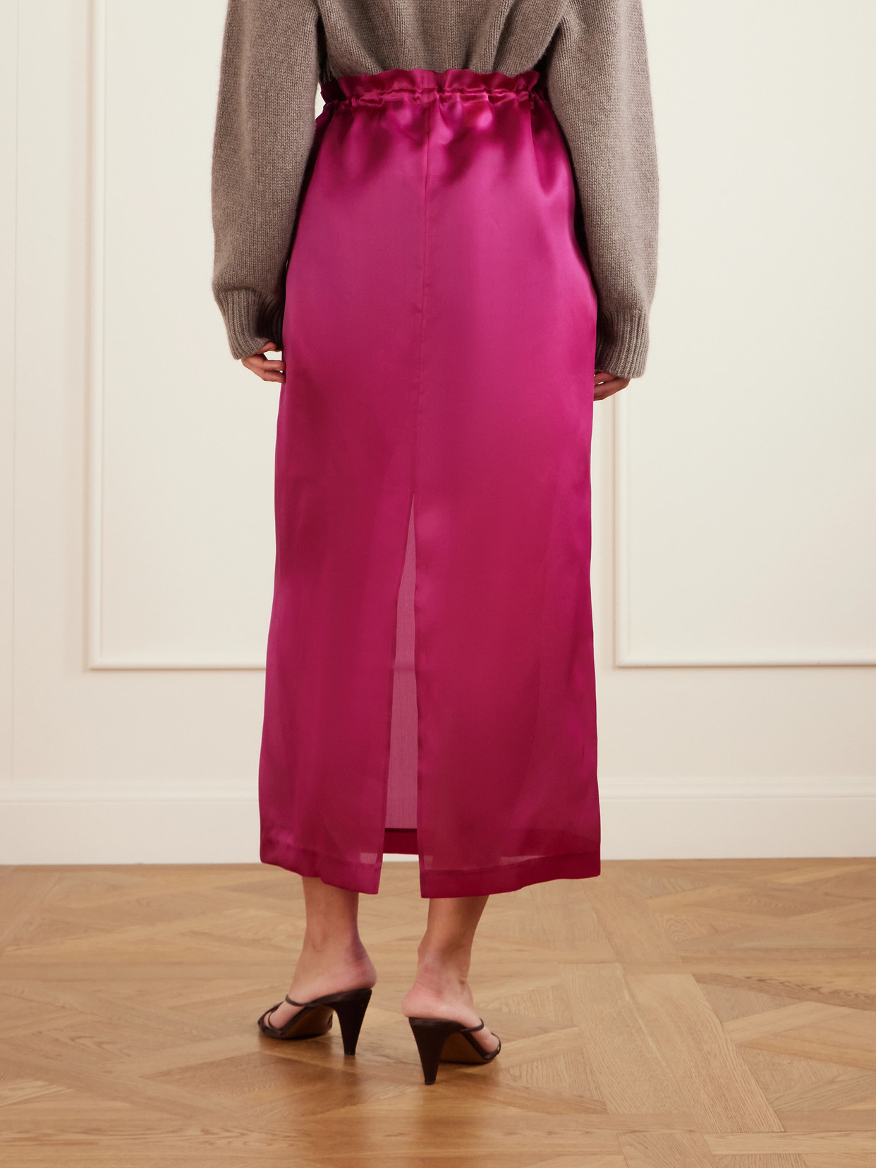 Regina Silk-Organza Midi
