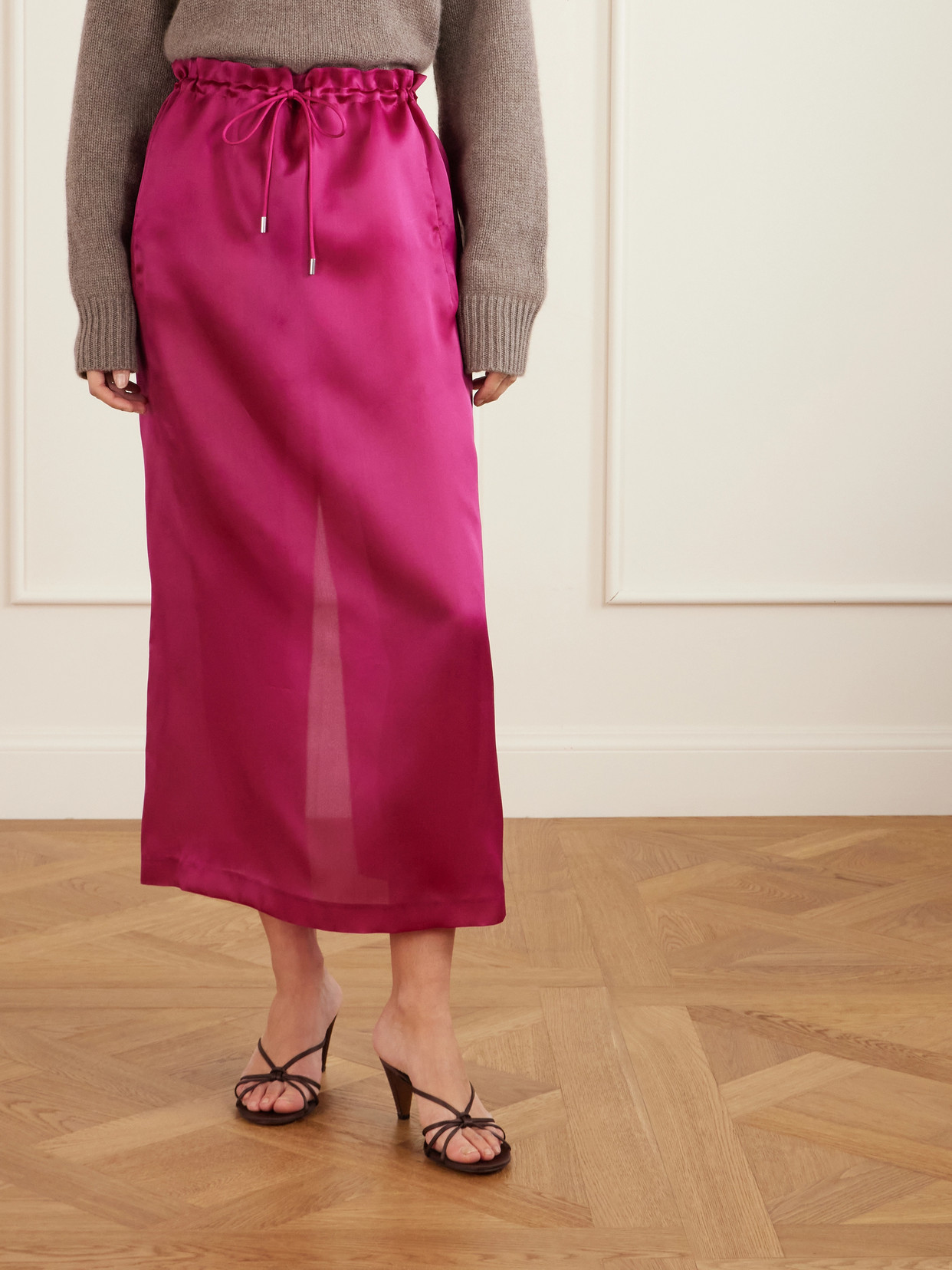 Regina Silk-Organza Midi