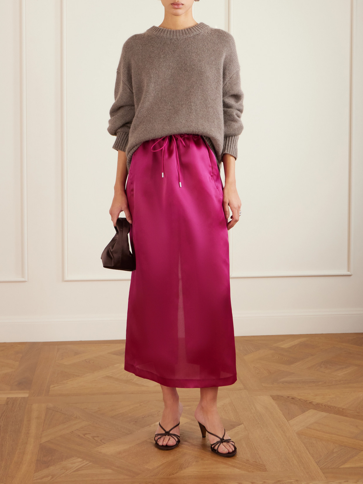 Regina Silk-Organza Midi