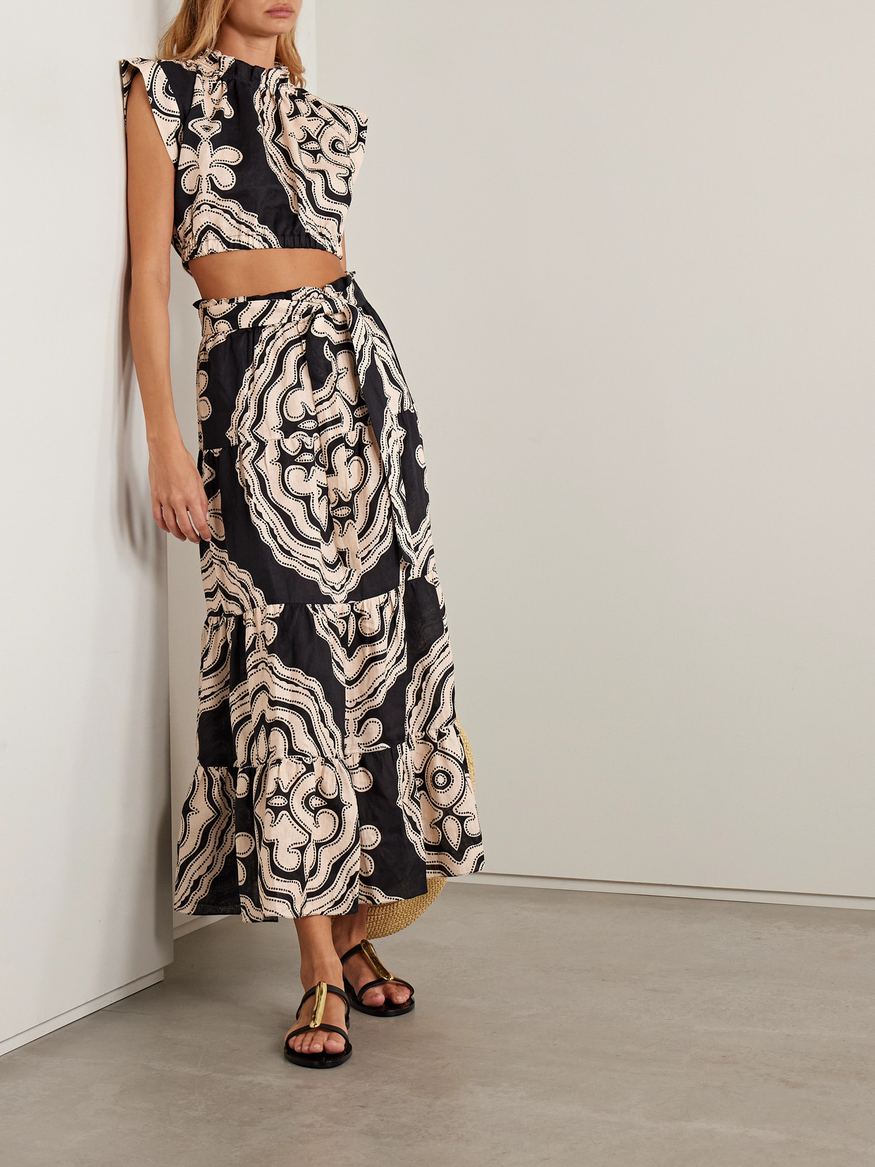 Sanaa Belted Maxi