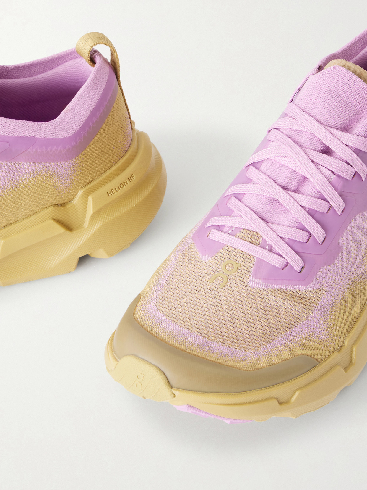 Cloudsoma Rubber-Trimmed Stretch Recycled-Knit Sneakers