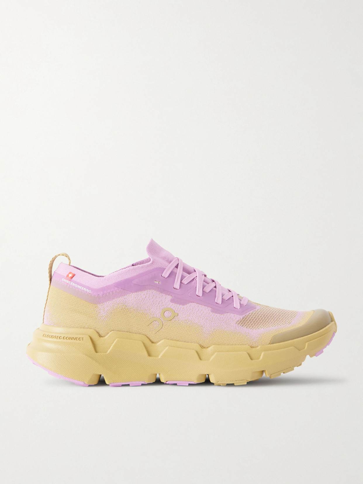 Cloudsoma Rubber-Trimmed Stretch Recycled-Knit Sneakers