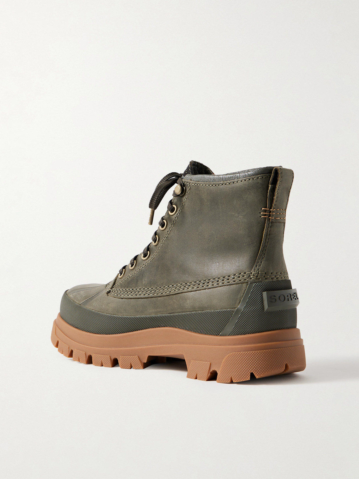 + Barbour Daystorm Horizon Leather And Gore-Tex Ankle Boots