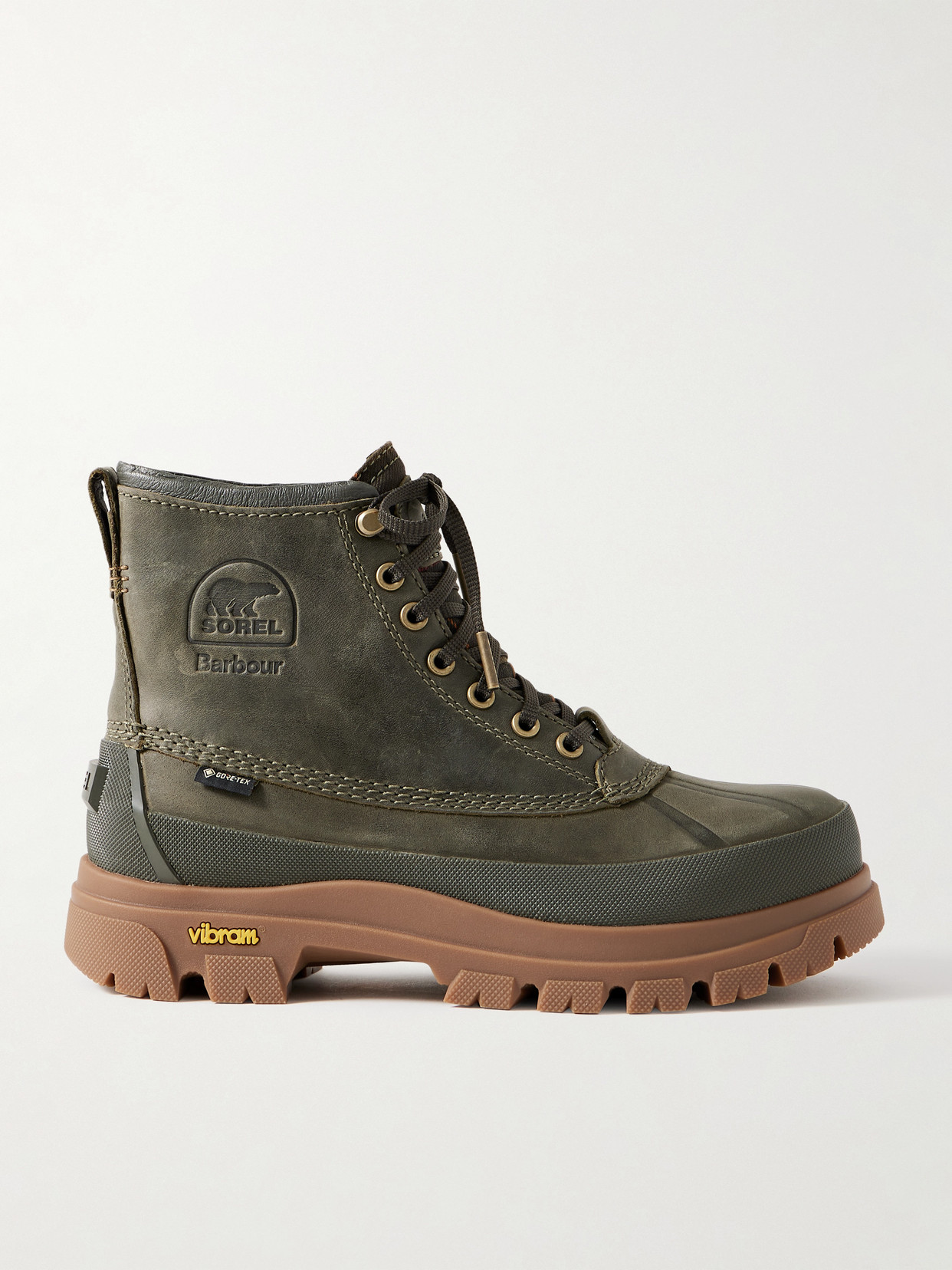 + Barbour Daystorm Horizon Leather And Gore-Tex Ankle Boots