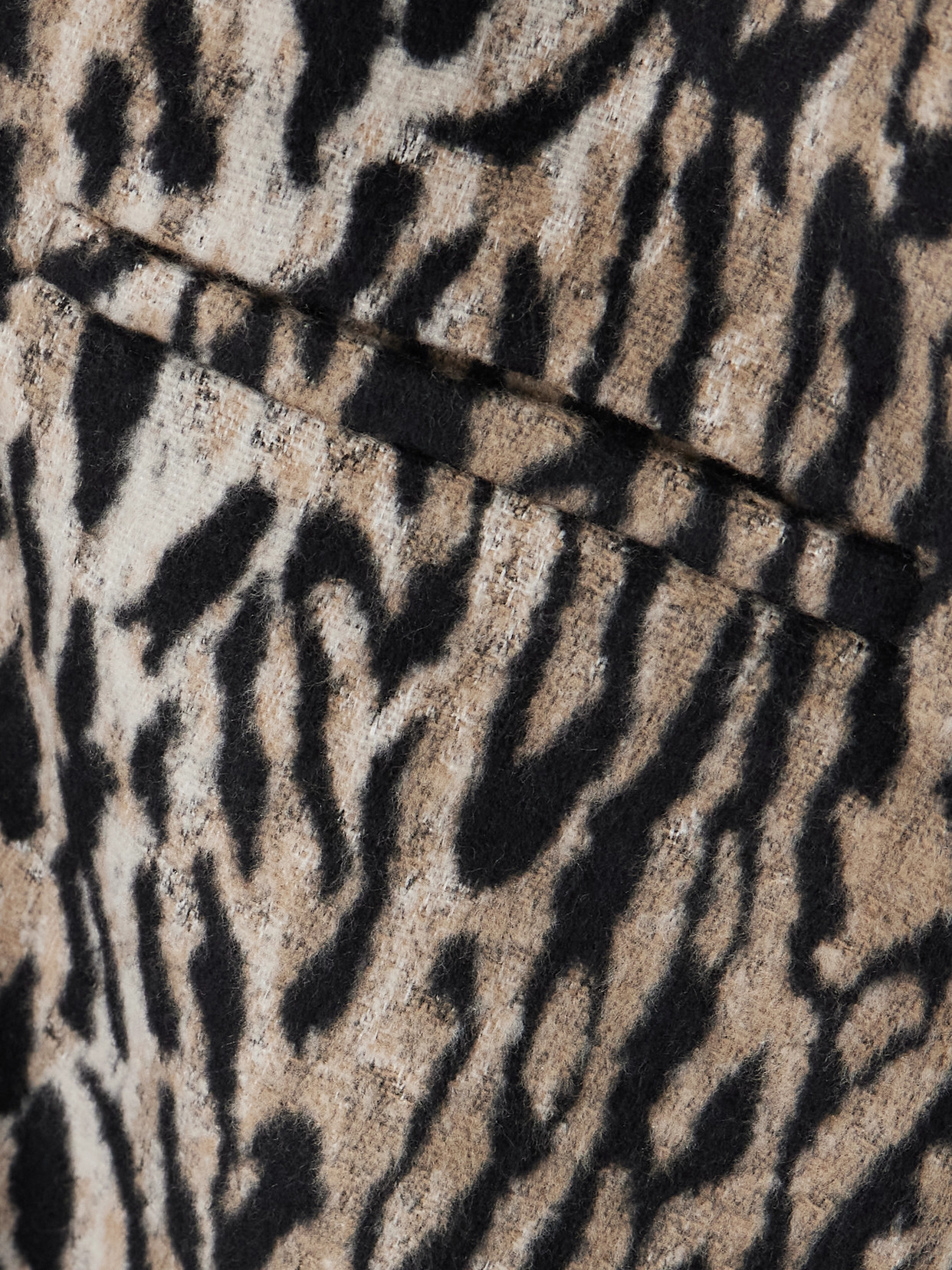 Mariah Leopard-Print Felt Mini