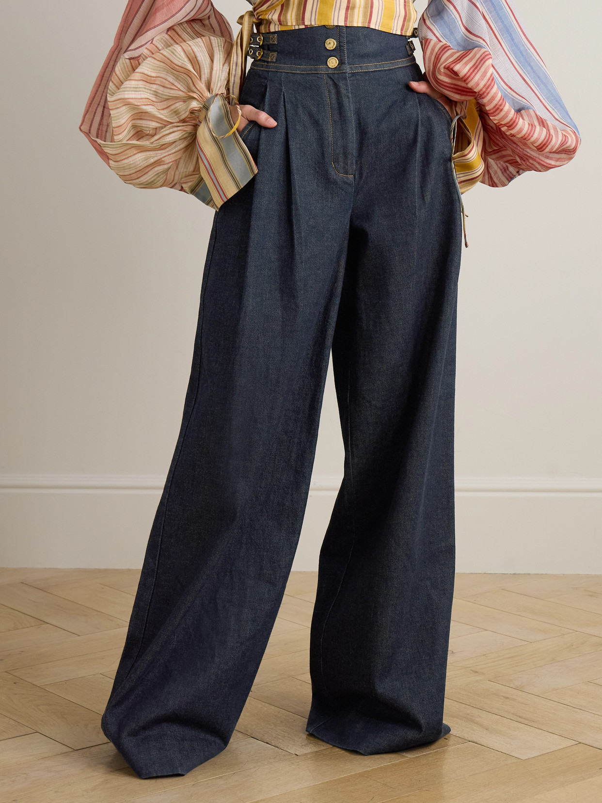 Rebellion High-Rise Wide- Leg