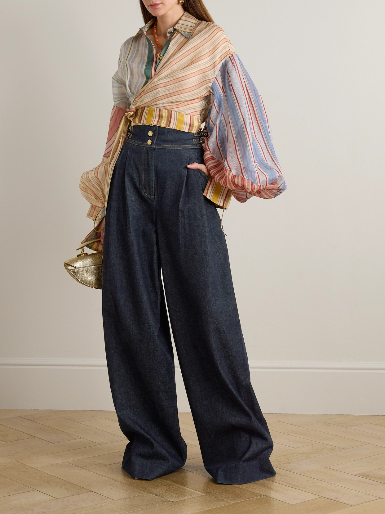 Rebellion High-Rise Wide- Leg