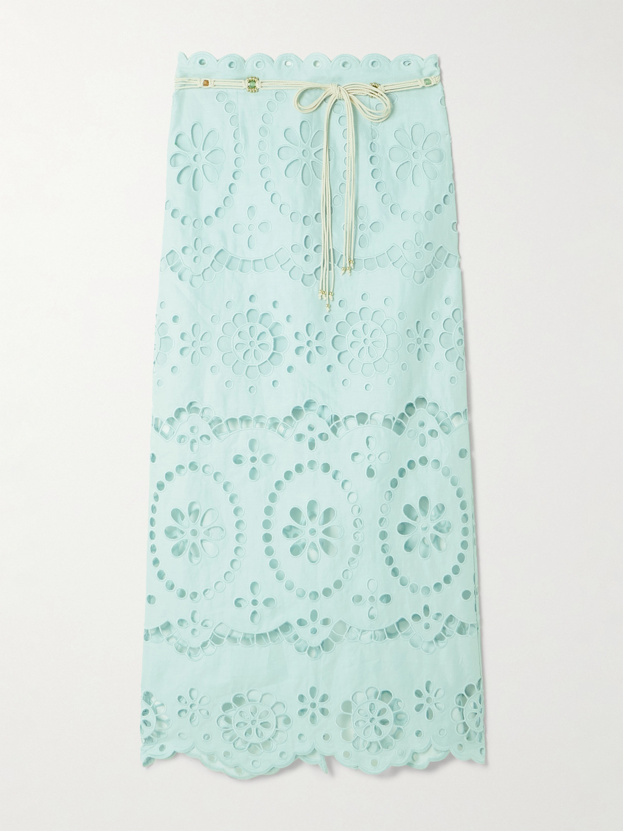 Awaken Belted Broderie Anglaise Midi