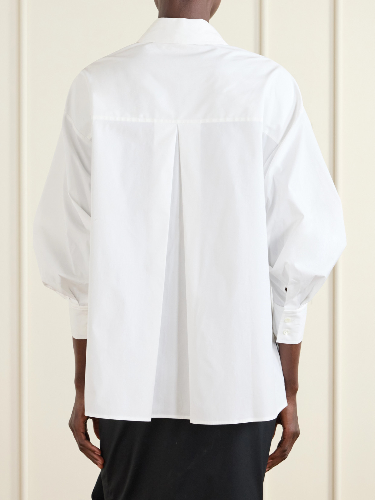Clara Cotton-Blend Poplin Shirt