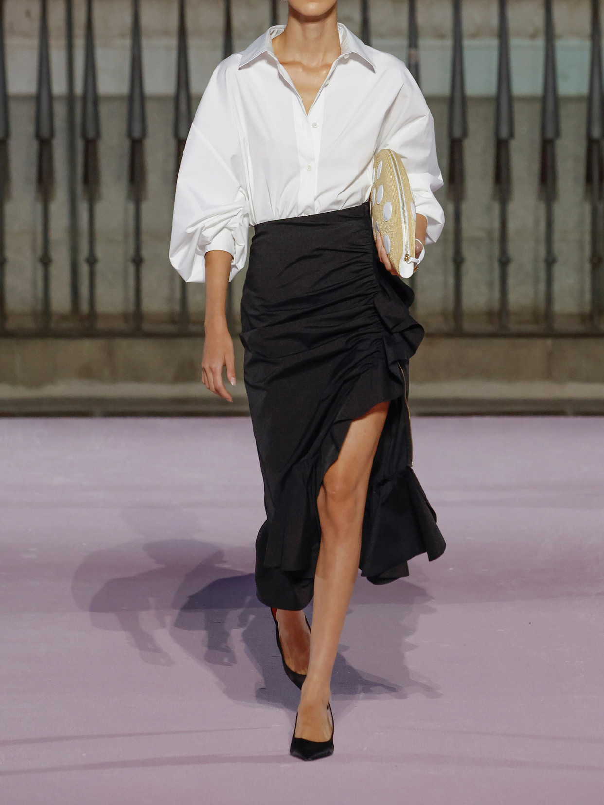 Clara Cotton-Blend Poplin Shirt